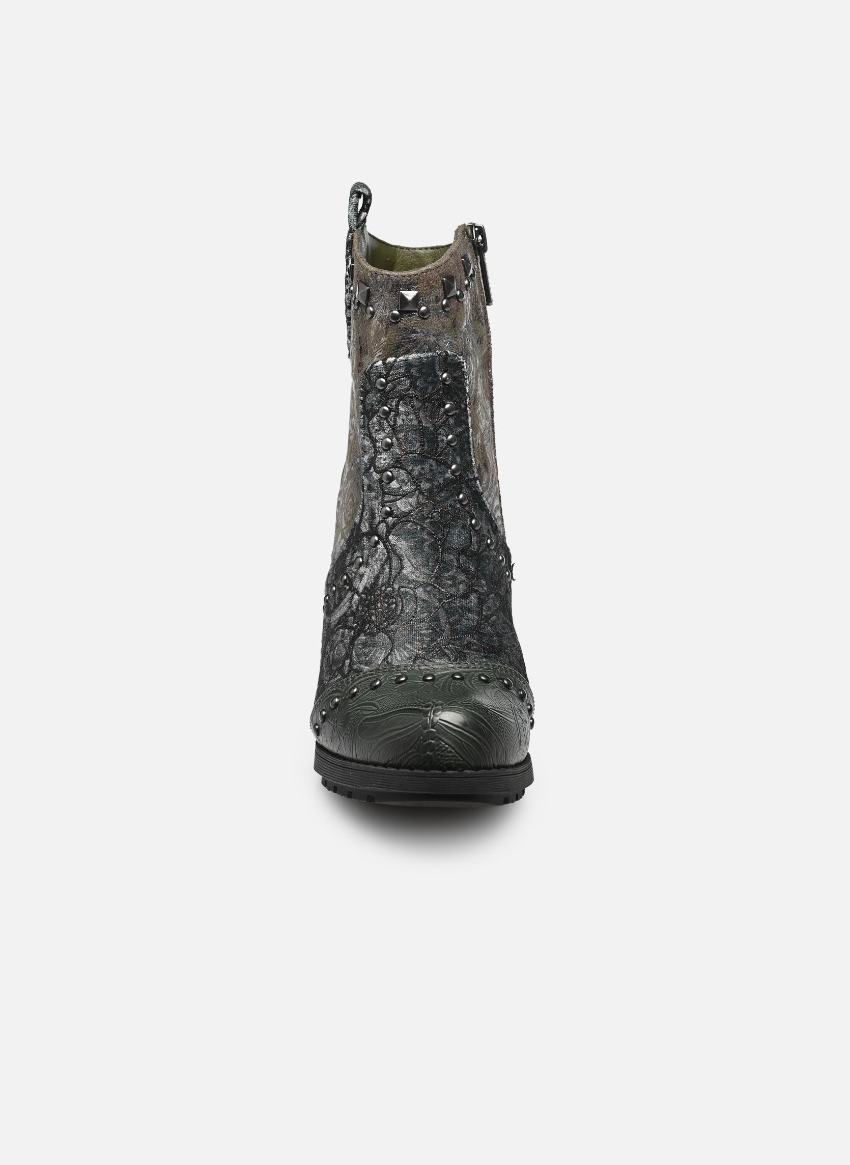 Stivaletti western 15M0162010 donna verde Mustang shoes Stivaletti western 15M0162010 donna verde khaki-multi