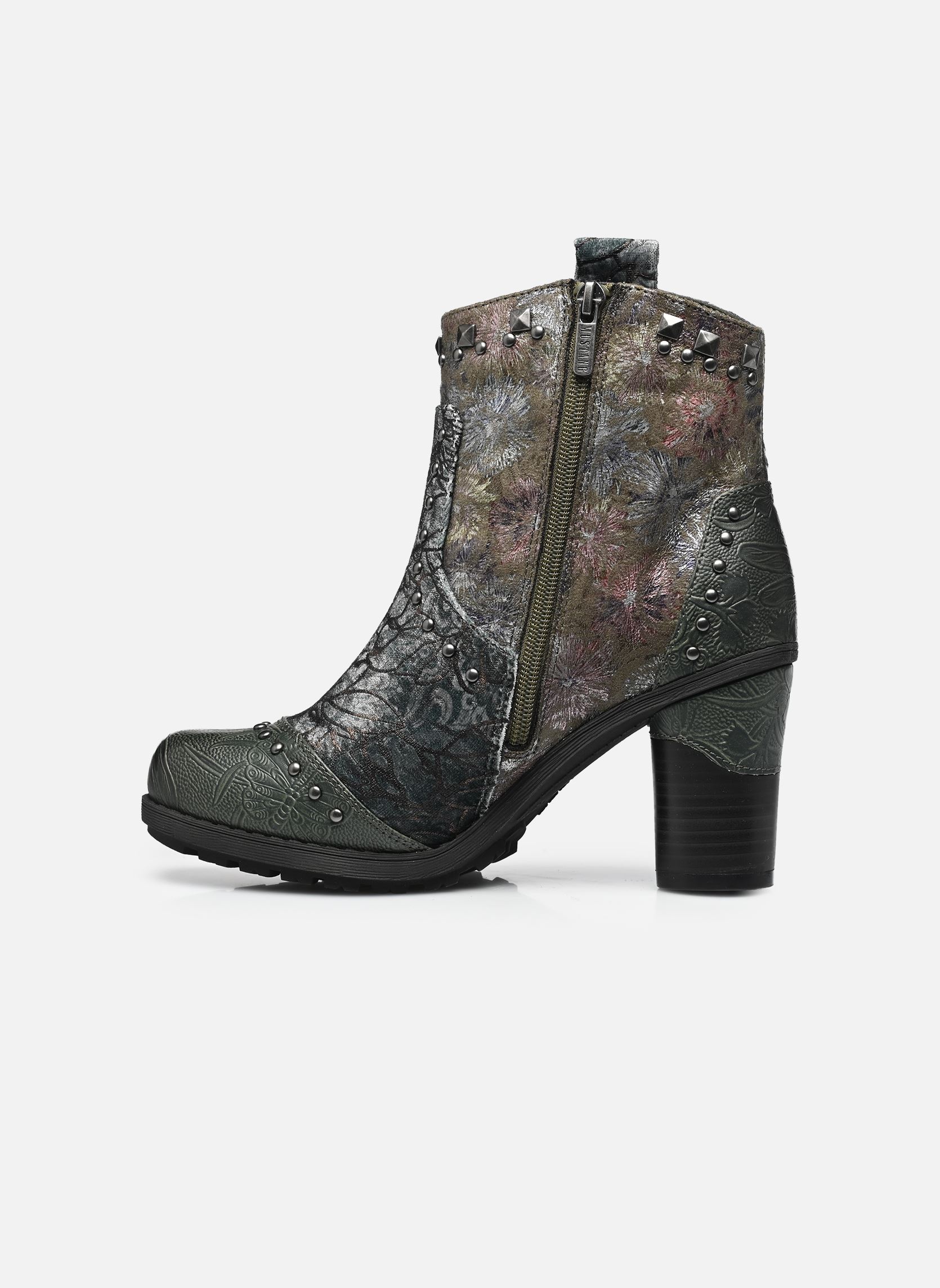 Stivaletti western 15M0162010 donna verde Mustang shoes Stivaletti western 15M0162010 donna verde khaki-multi