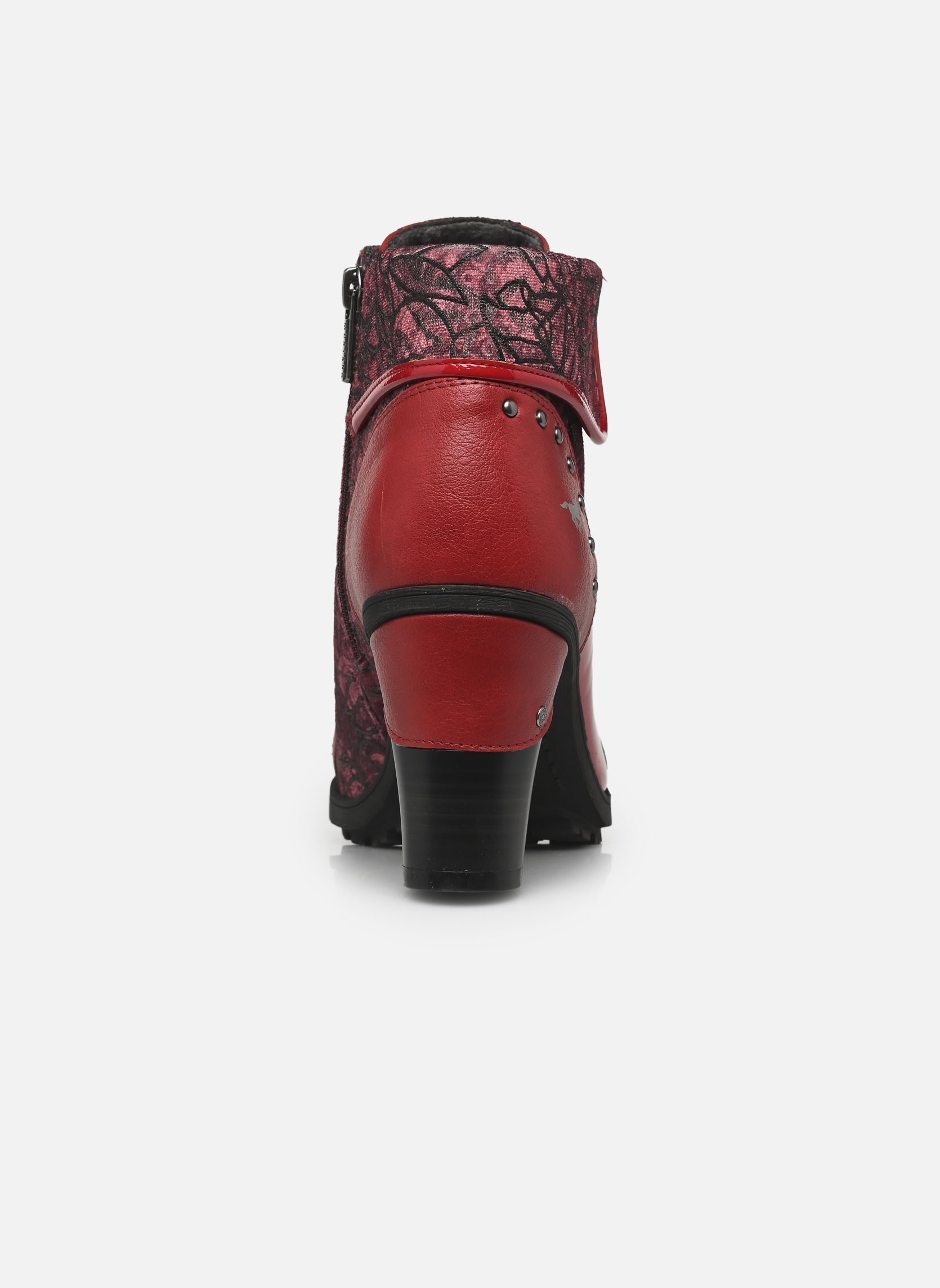 Geschnürte Stiefeletten 15M0162011 damen rot Mustang shoes Geschnürte Stiefeletten 15M0162011 damen rot RED-MULTI