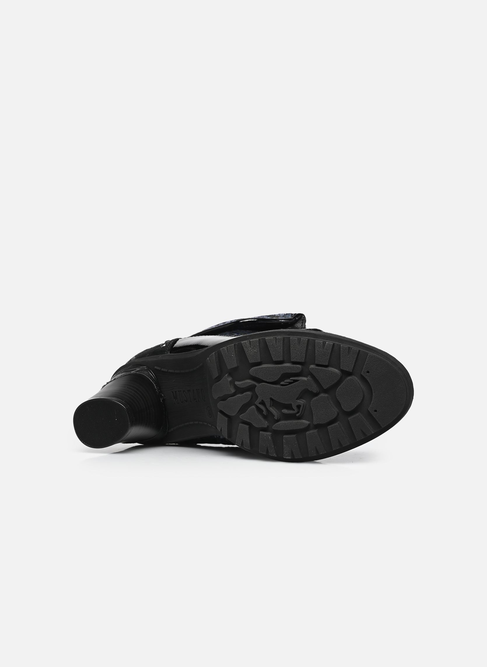 Bottines à lacets 15M0162011 femme noir Mustang shoes Bottines à lacets 15M0162011 femme noir BLACK-MULTI