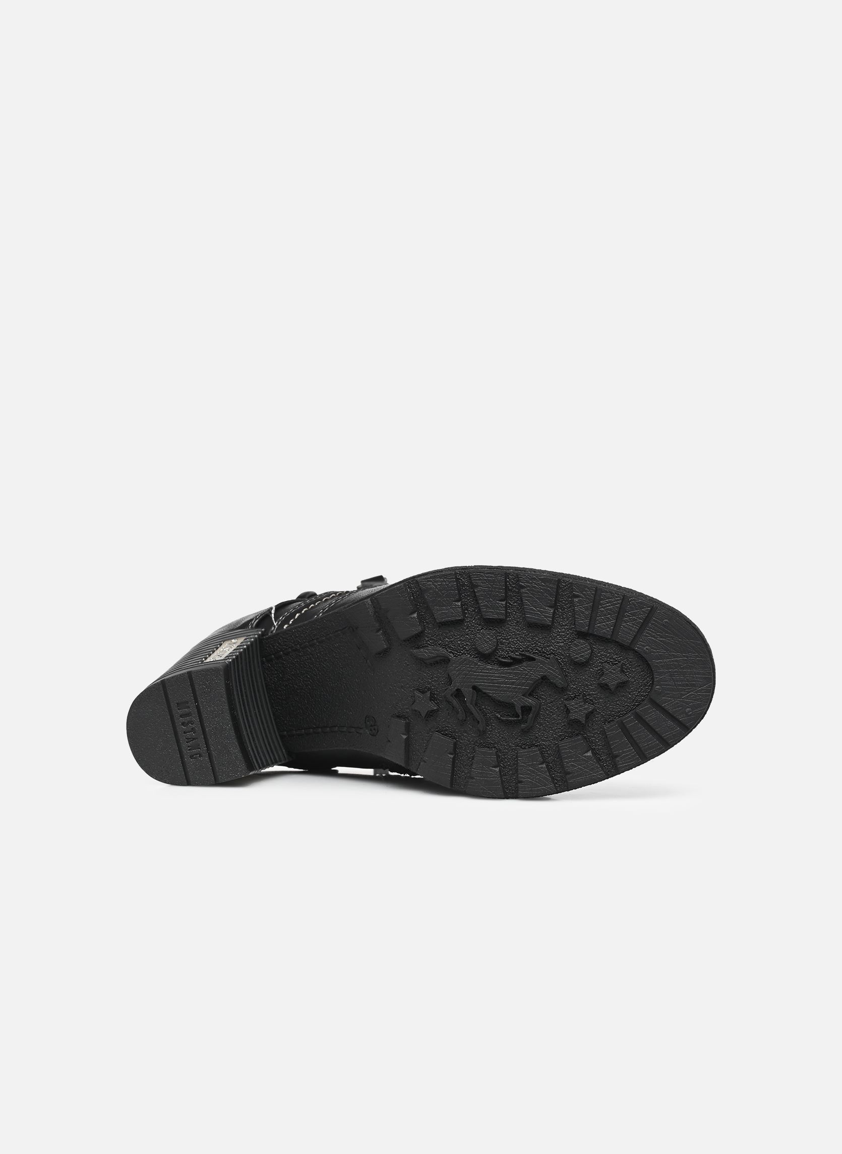 Enkellaarzen en boots 15M0182003 dames zwart Mustang shoes Enkellaarzen en boots 15M0182003 dames zwart Black