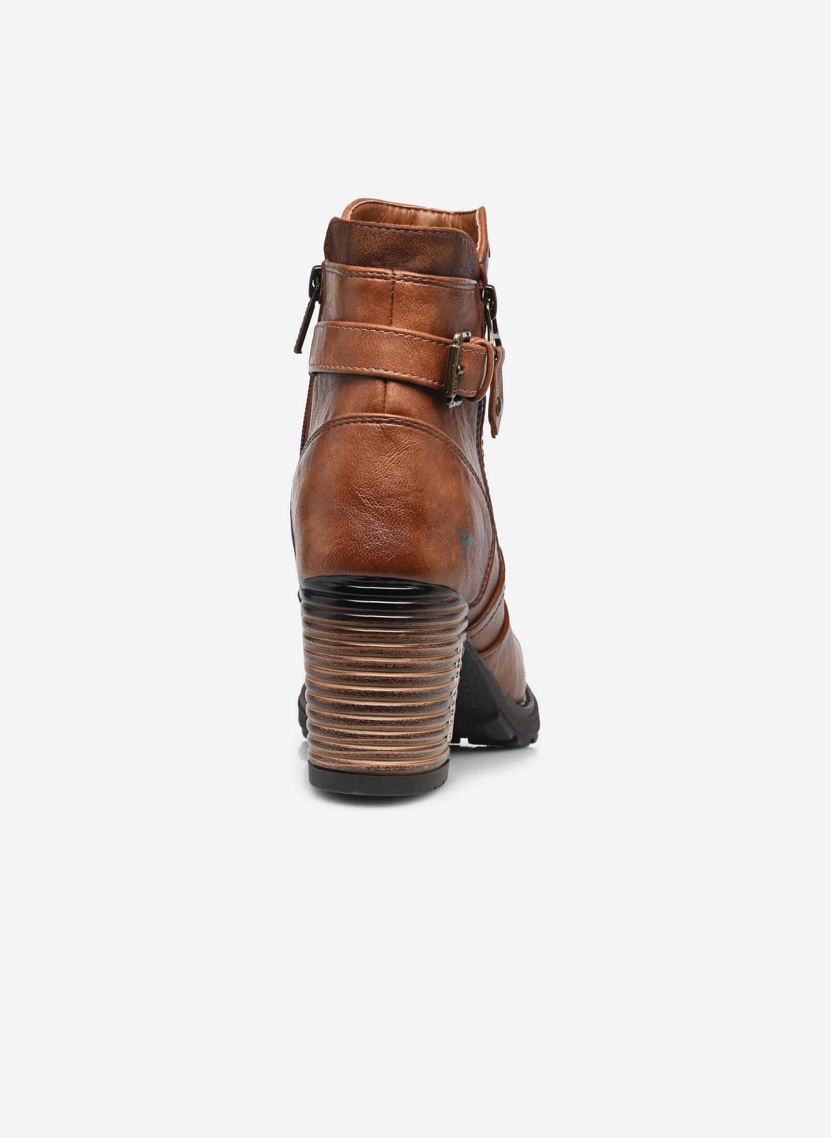 Enkellaarzen en boots 15M0182003 dames bruin Mustang shoes Enkellaarzen en boots 15M0182003 dames bruin COGNAC