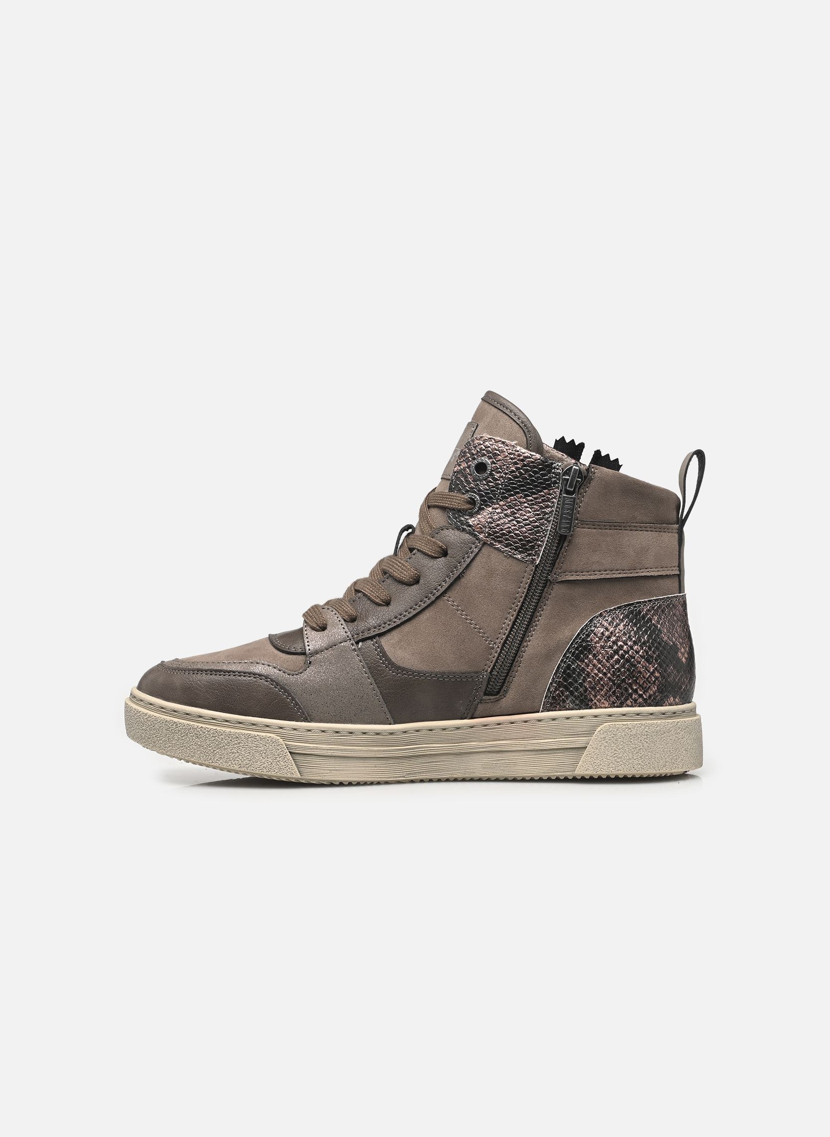 Baskets montantes 15M0212002 femme gris Mustang shoes Baskets montantes 15M0212002 femme gris LAVA