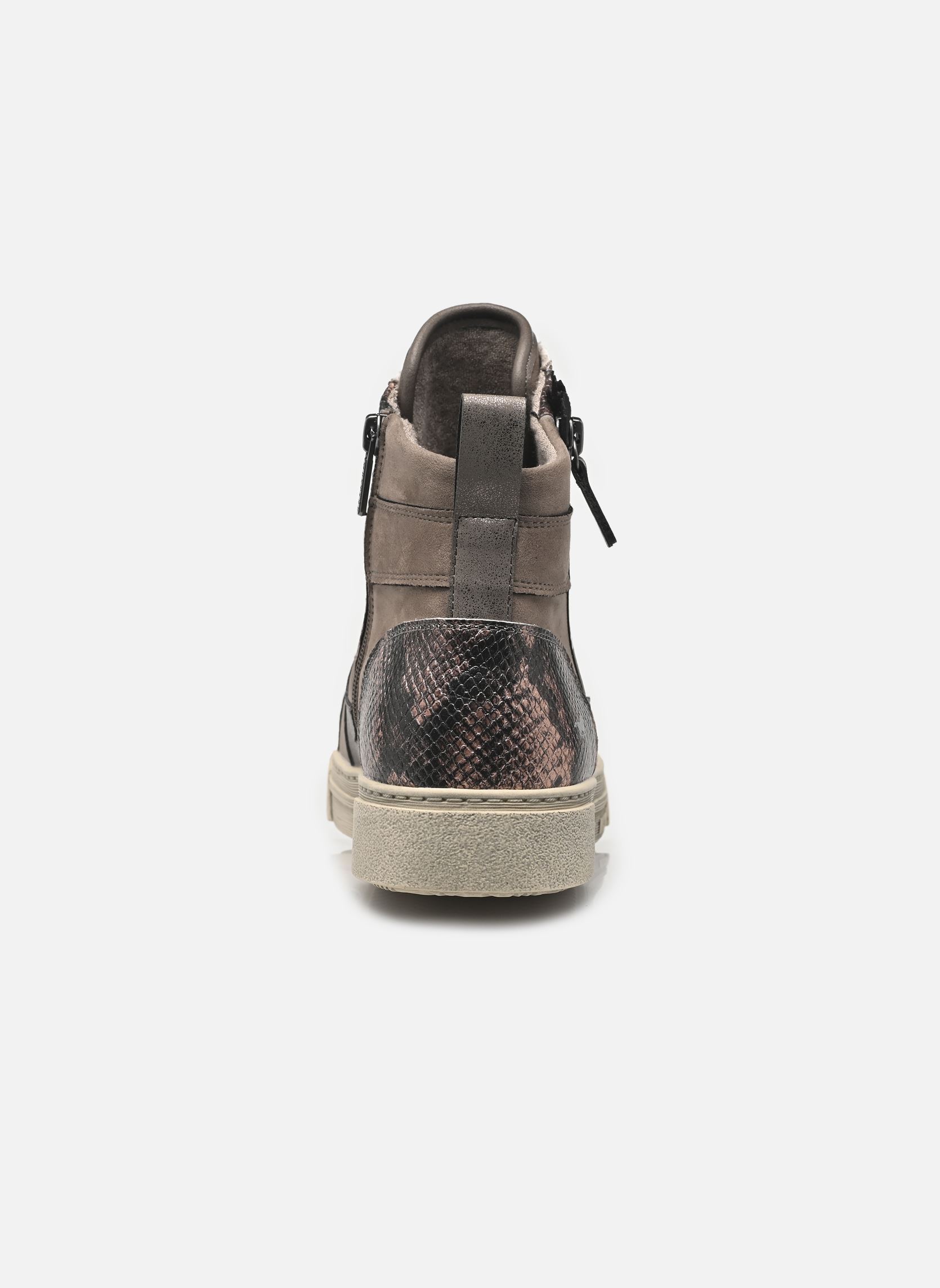 MUSTANG 1501501/302 Sneaker Alta Donna In Similpelle, Con Zip, Sportivo Alla Moda
