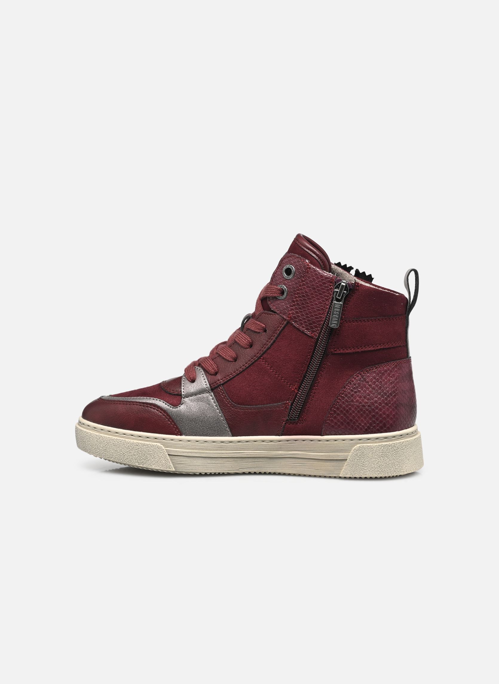 Knöchelhohe Sneaker 15M0212002 damen bordeaux Mustang shoes Knöchelhohe Sneaker 15M0212002 damen bordeaux BORDO