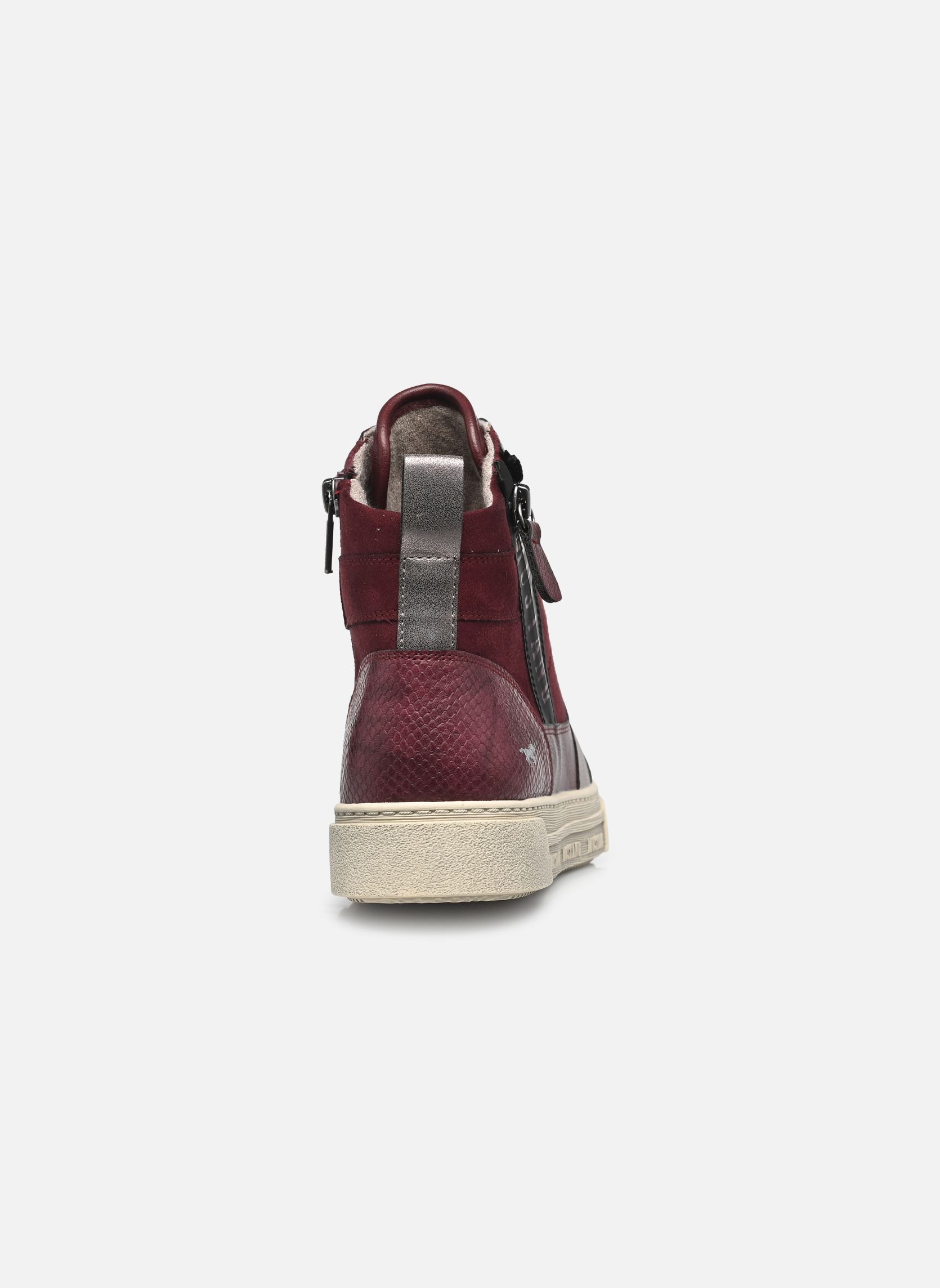 Knöchelhohe Sneaker 15M0212002 damen bordeaux Mustang shoes Knöchelhohe Sneaker 15M0212002 damen bordeaux BORDO
