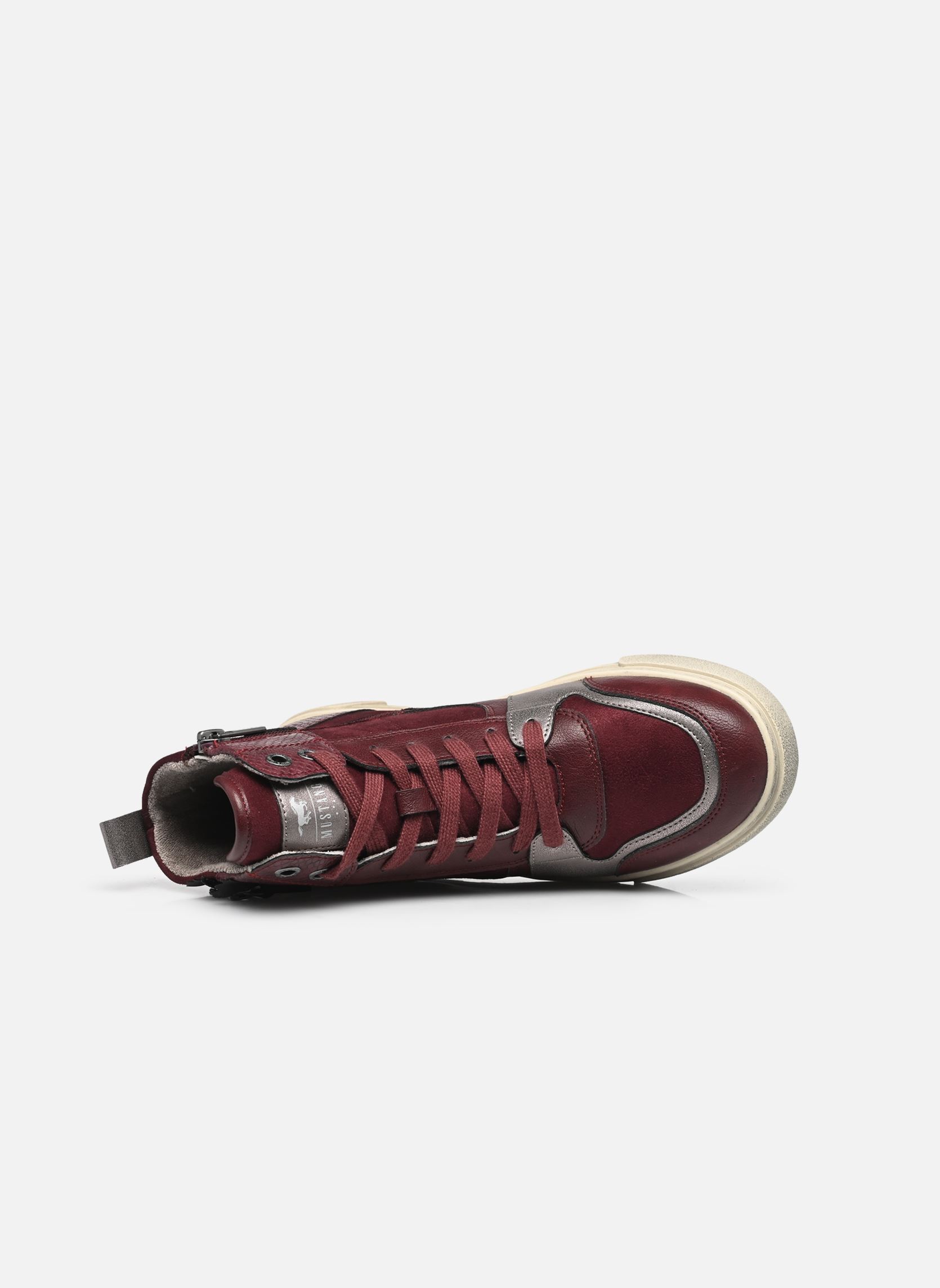 Knöchelhohe Sneaker 15M0212002 damen bordeaux Mustang shoes Knöchelhohe Sneaker 15M0212002 damen bordeaux BORDO