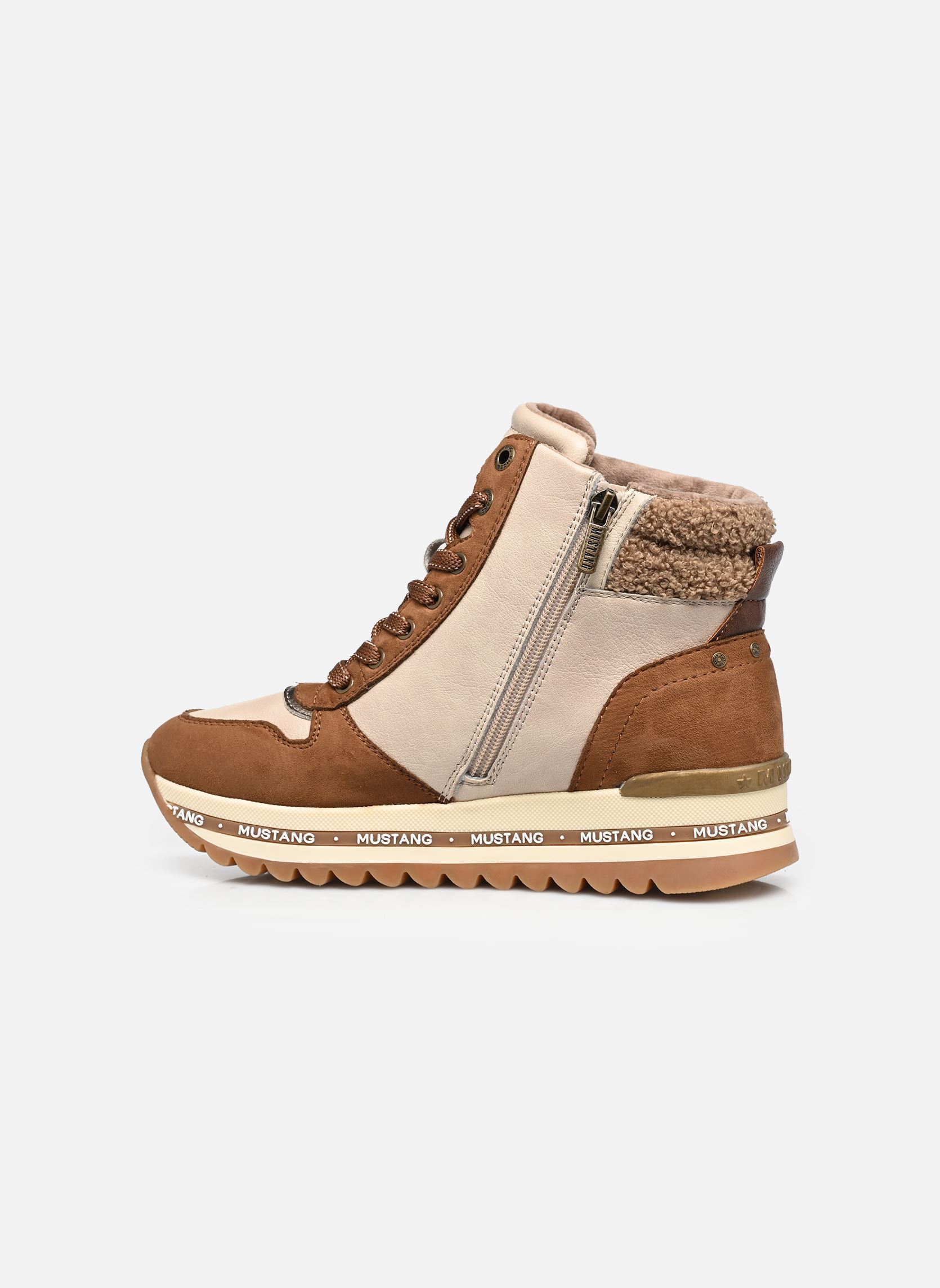 Baskets montantes 15M0312003 femme marron Mustang shoes Baskets montantes 15M0312003 femme marron Brown