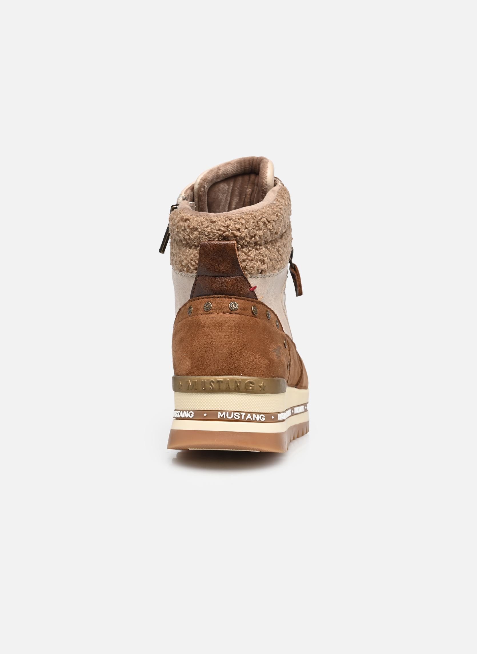 Baskets montantes 15M0312003 femme marron Mustang shoes Baskets montantes 15M0312003 femme marron Brown