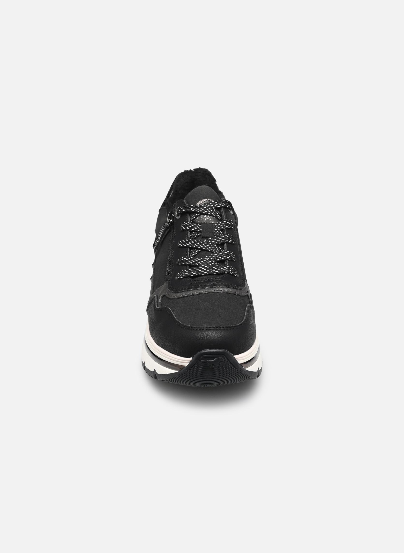 Niedrige Sneaker 15M0332001 damen schwarz Mustang shoes Niedrige Sneaker 15M0332001 damen schwarz Black