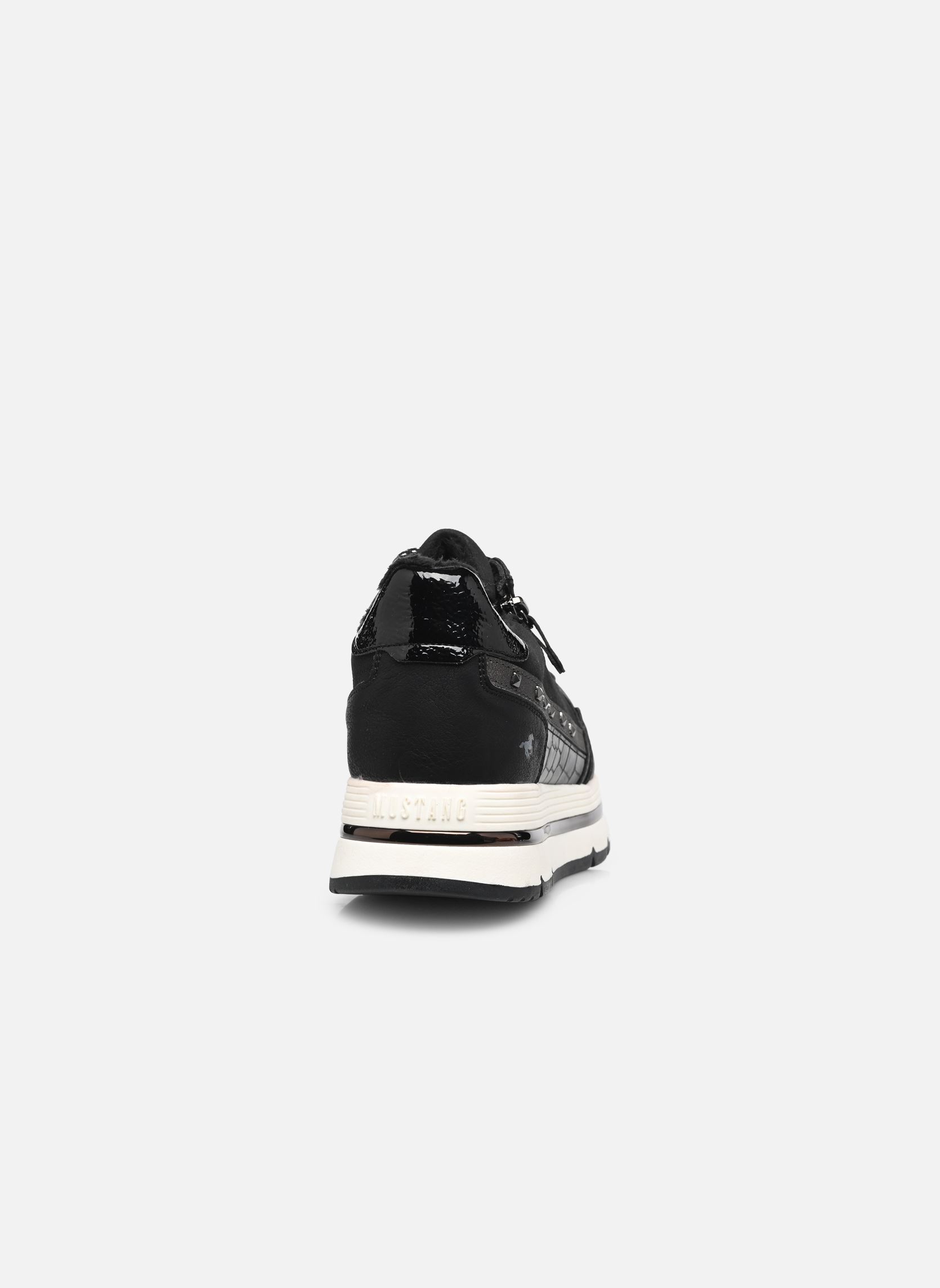 Niedrige Sneaker 15M0332001 damen schwarz Mustang shoes Niedrige Sneaker 15M0332001 damen schwarz Black