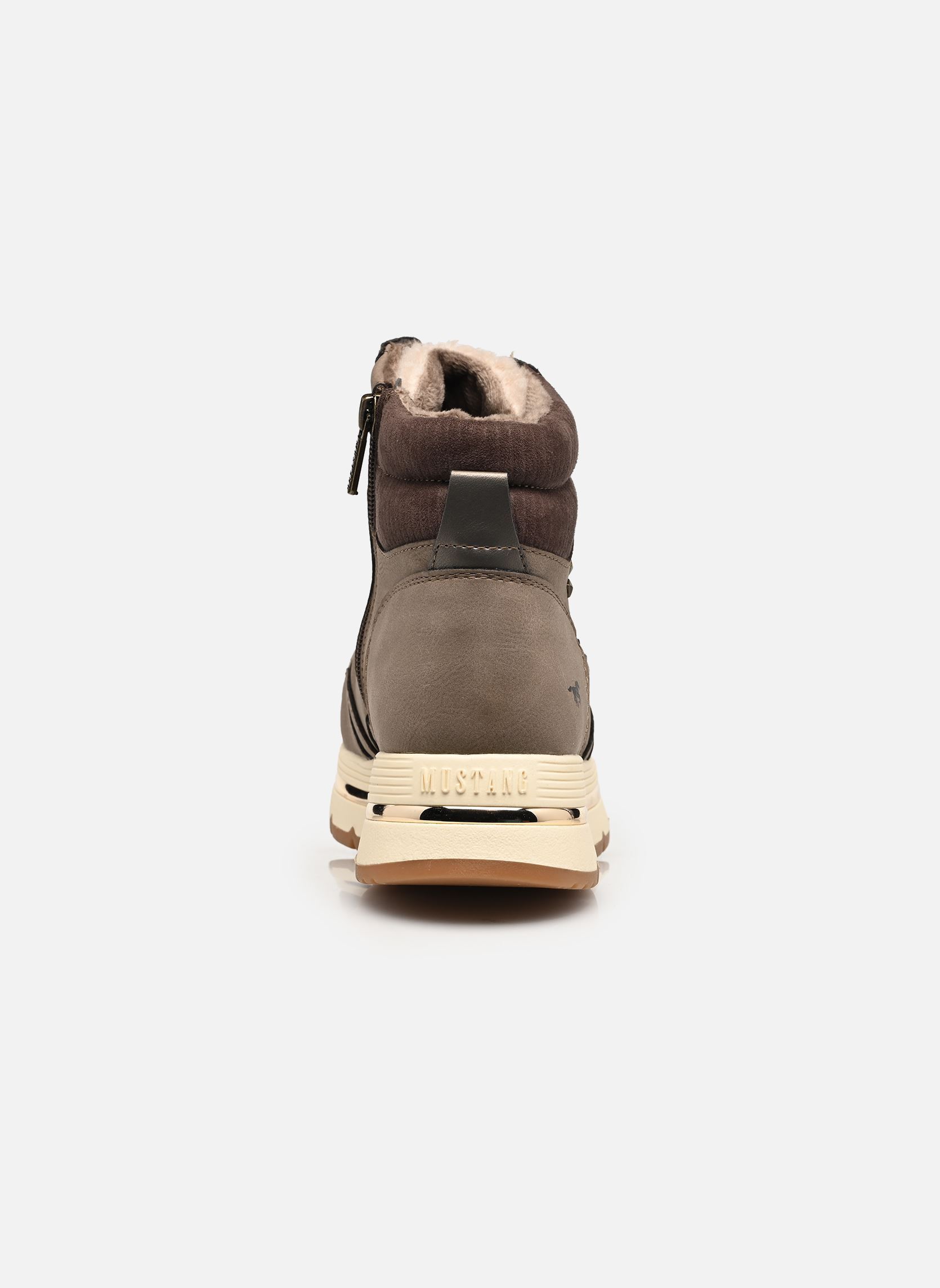 Baskets montantes 15M0332005 femme marron Mustang shoes Baskets montantes 15M0332005 femme marron MUD