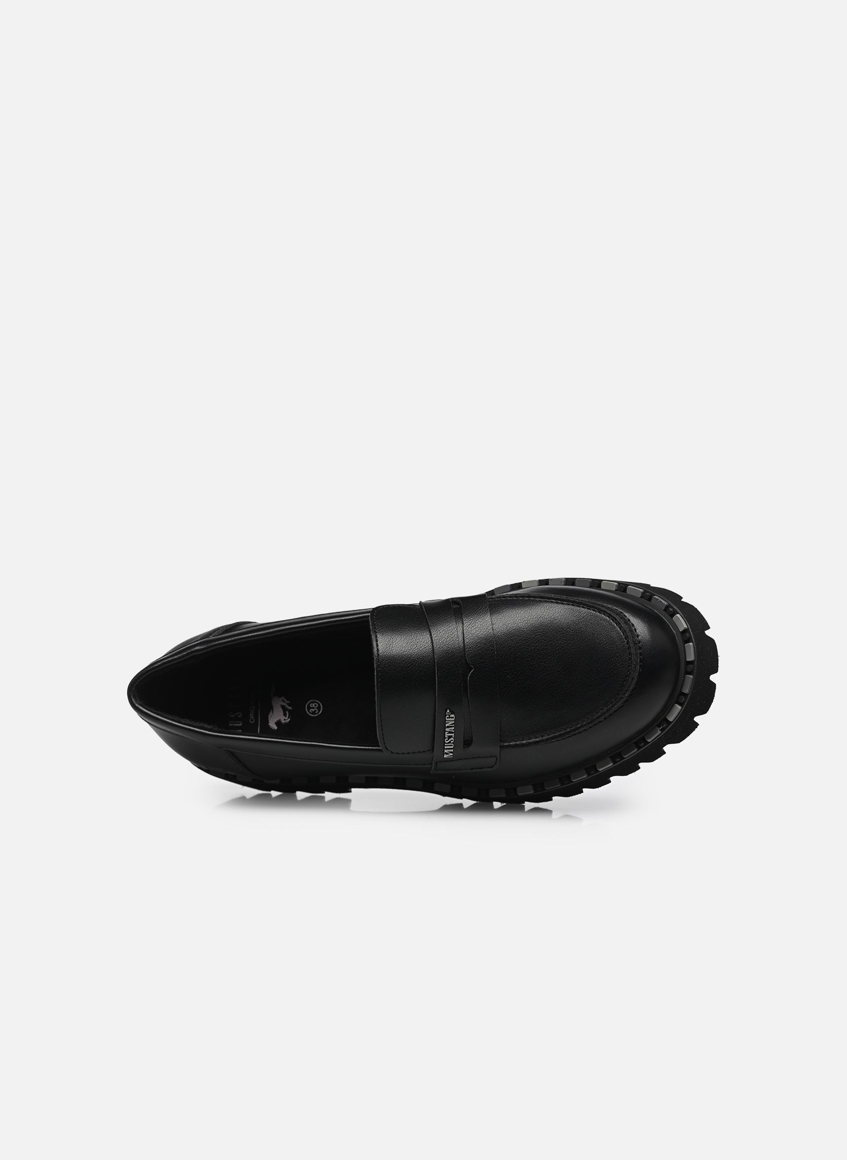 Mocassins 15M0352002 femme noir Mustang shoes Mocassins 15M0352002 femme noir Black