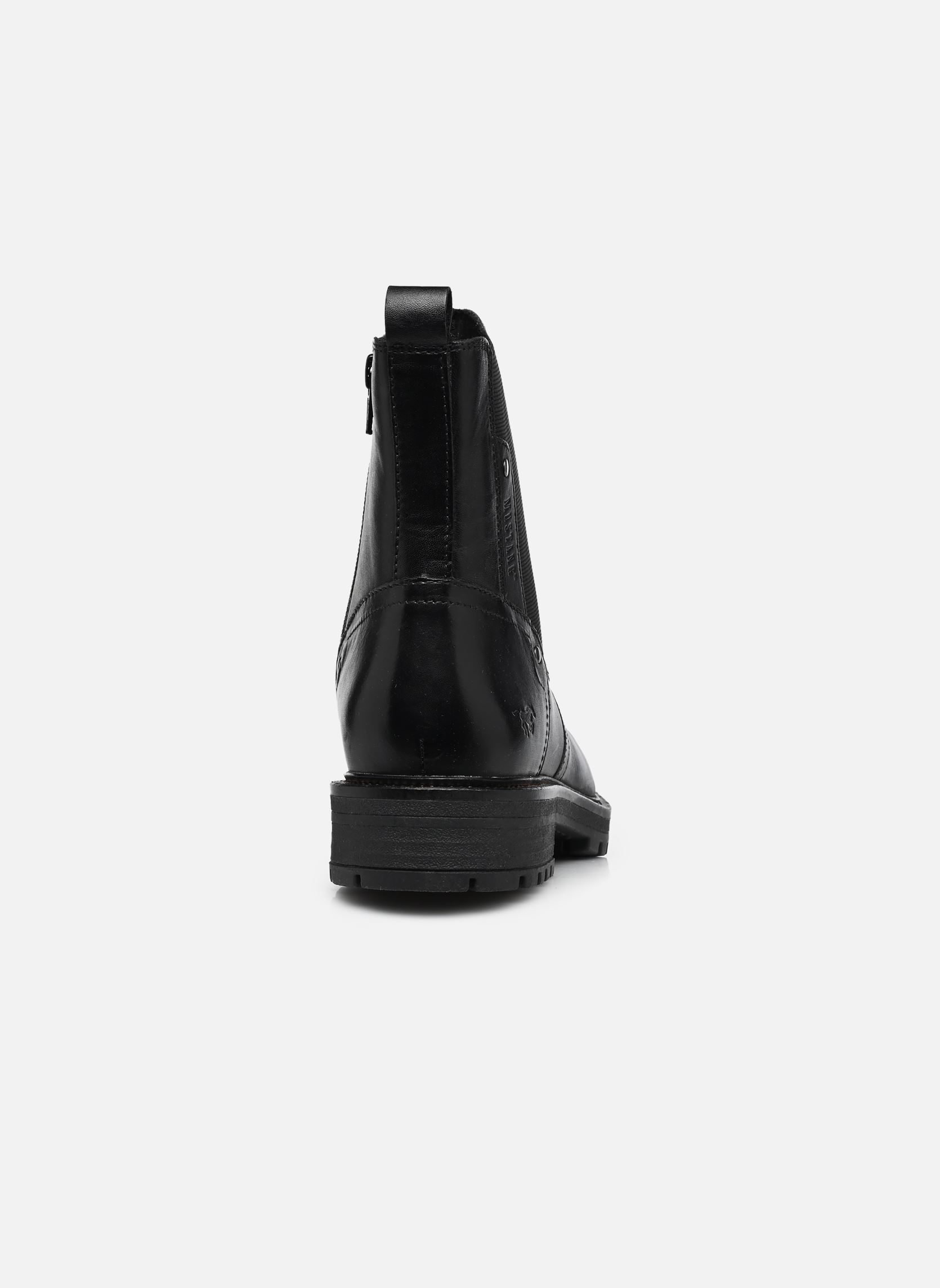 Bottines et boots 15M5012001 femme noir Mustang shoes Bottines et boots 15M5012001 femme noir Black