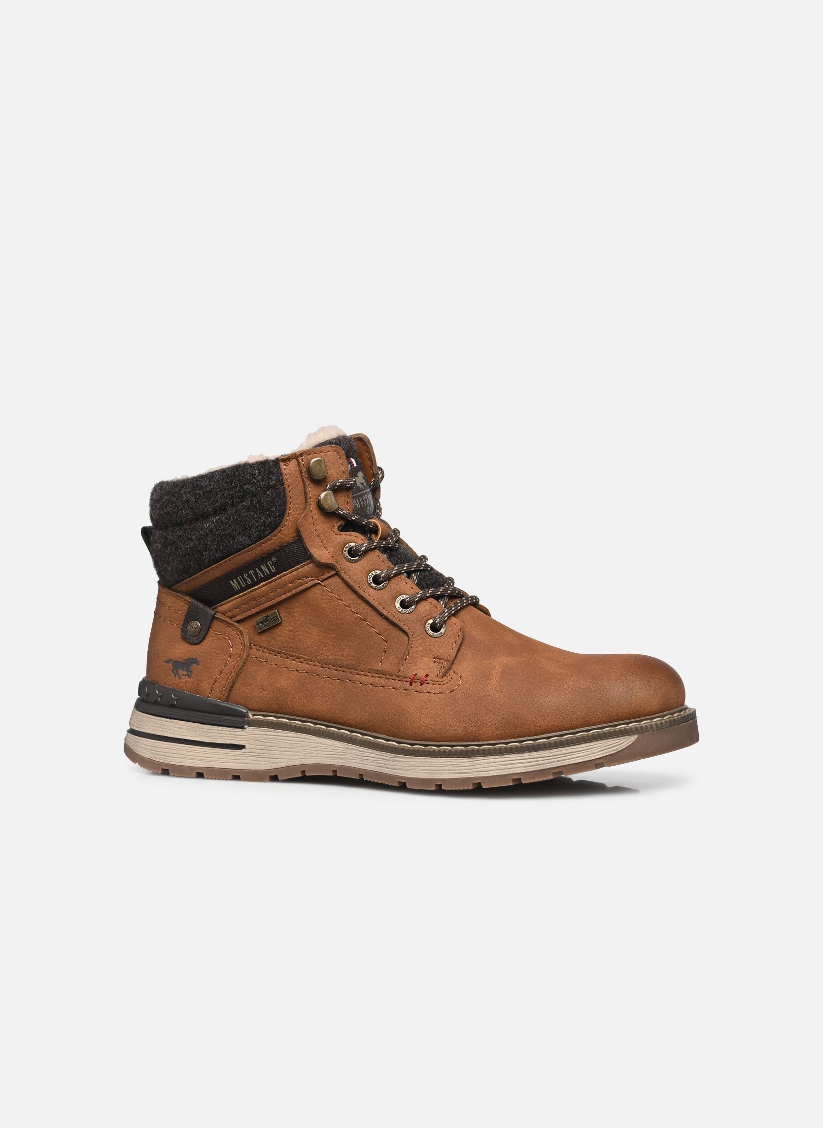 Bottines à lacets 15M0011001 homme marron Mustang shoes Bottines à lacets 15M0011001 homme marron Cognac