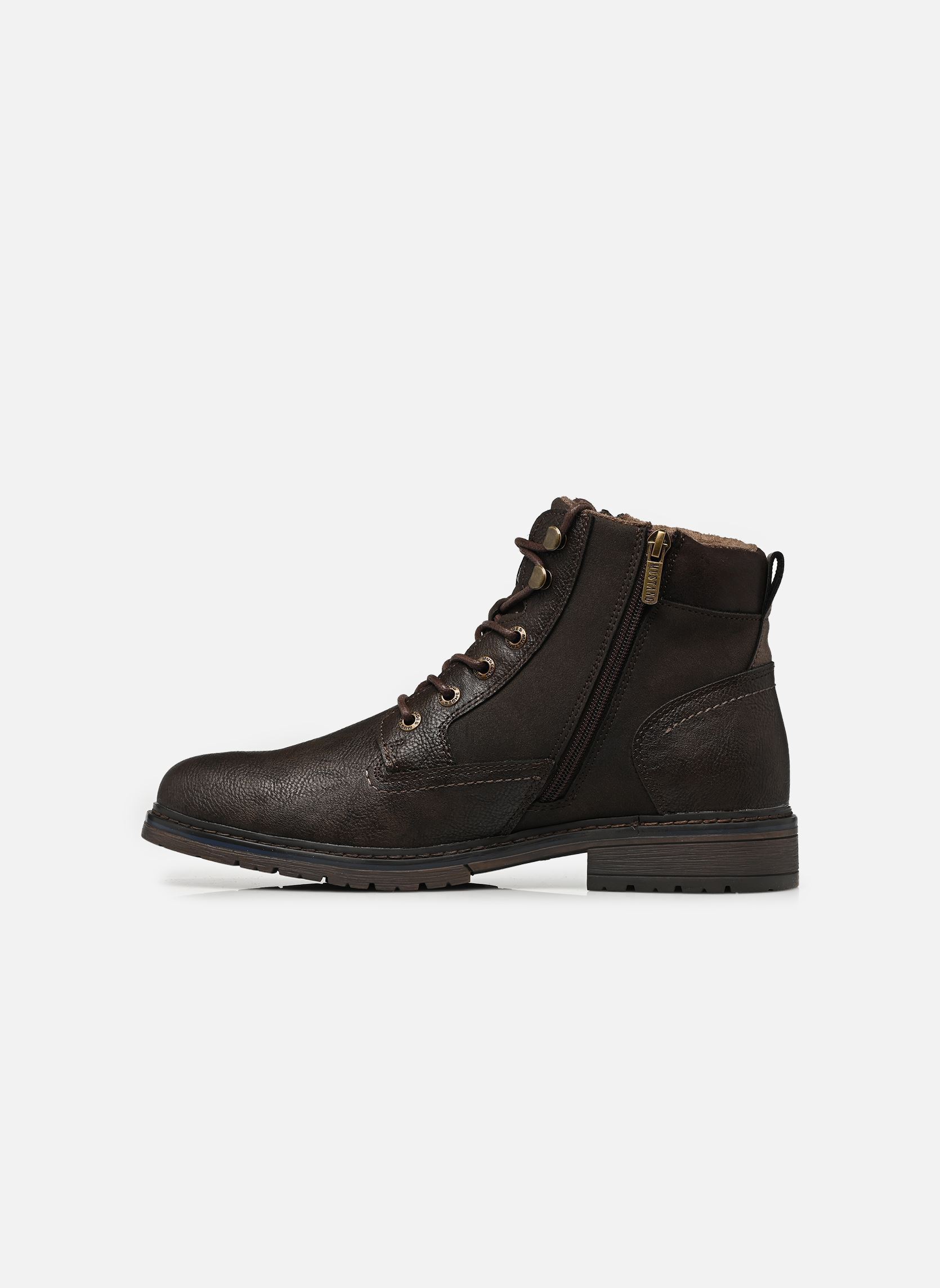 Geschnürte Stiefeletten 15M0031006 herren braun Mustang shoes Geschnürte Stiefeletten 15M0031006 herren braun MOKKA
