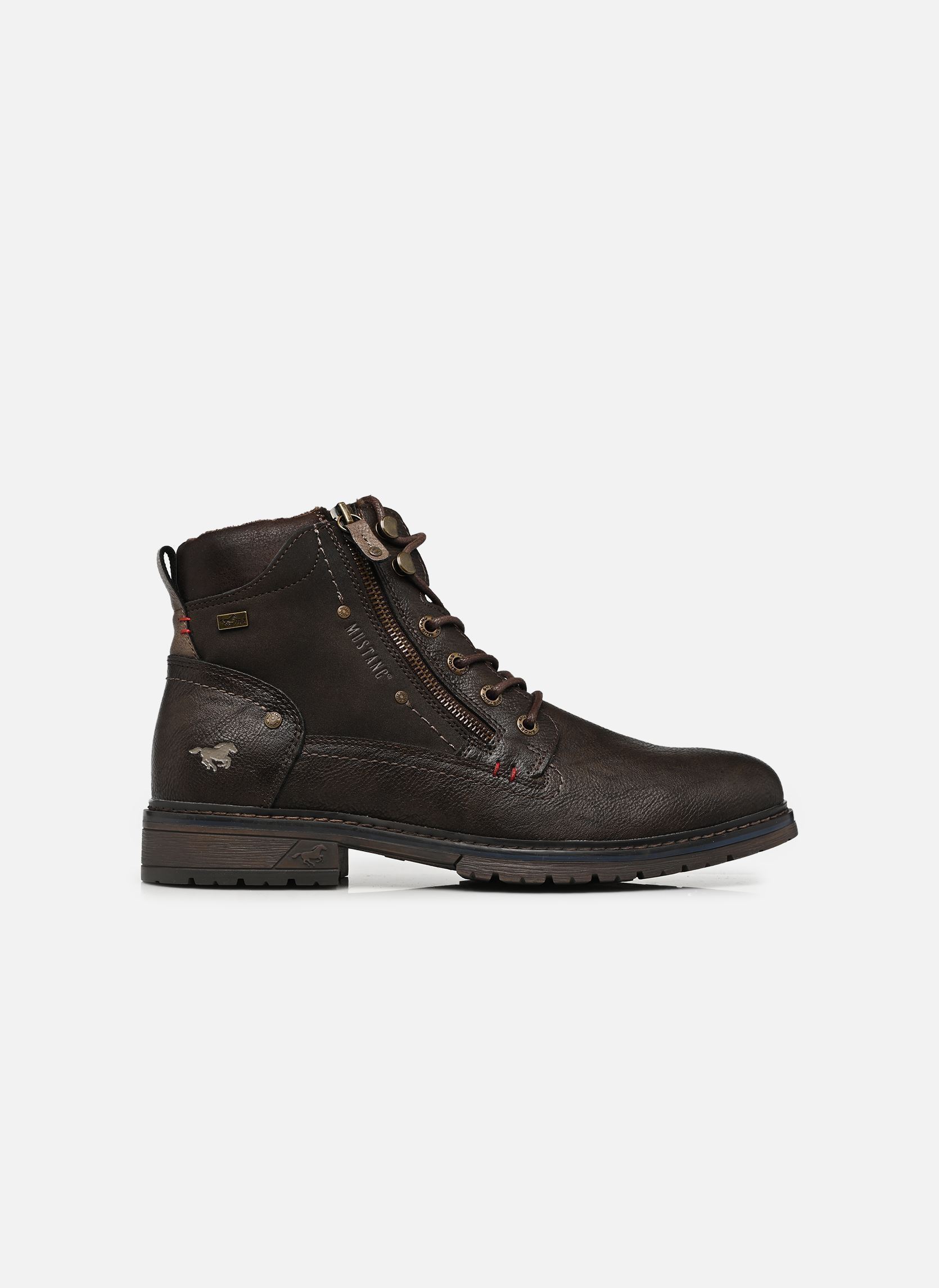Geschnürte Stiefeletten 15M0031006 herren braun Mustang shoes Geschnürte Stiefeletten 15M0031006 herren braun MOKKA
