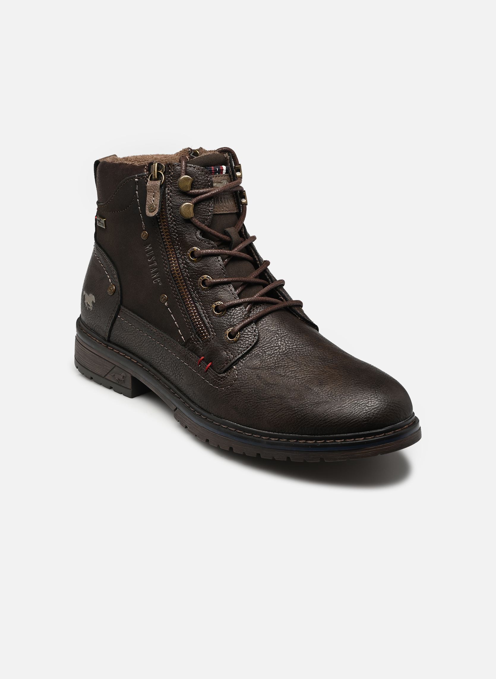 Geschnürte Stiefeletten 15M0031006 herren braun Mustang shoes Geschnürte Stiefeletten 15M0031006 herren braun MOKKA