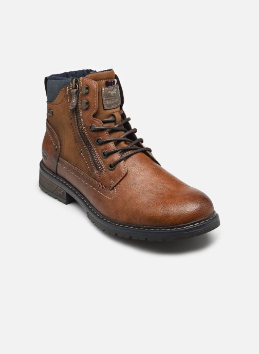 Mustang Stivaletti Uomo 4092-607, Classici In Pelle Con Lacci, Colore Marrone - 2