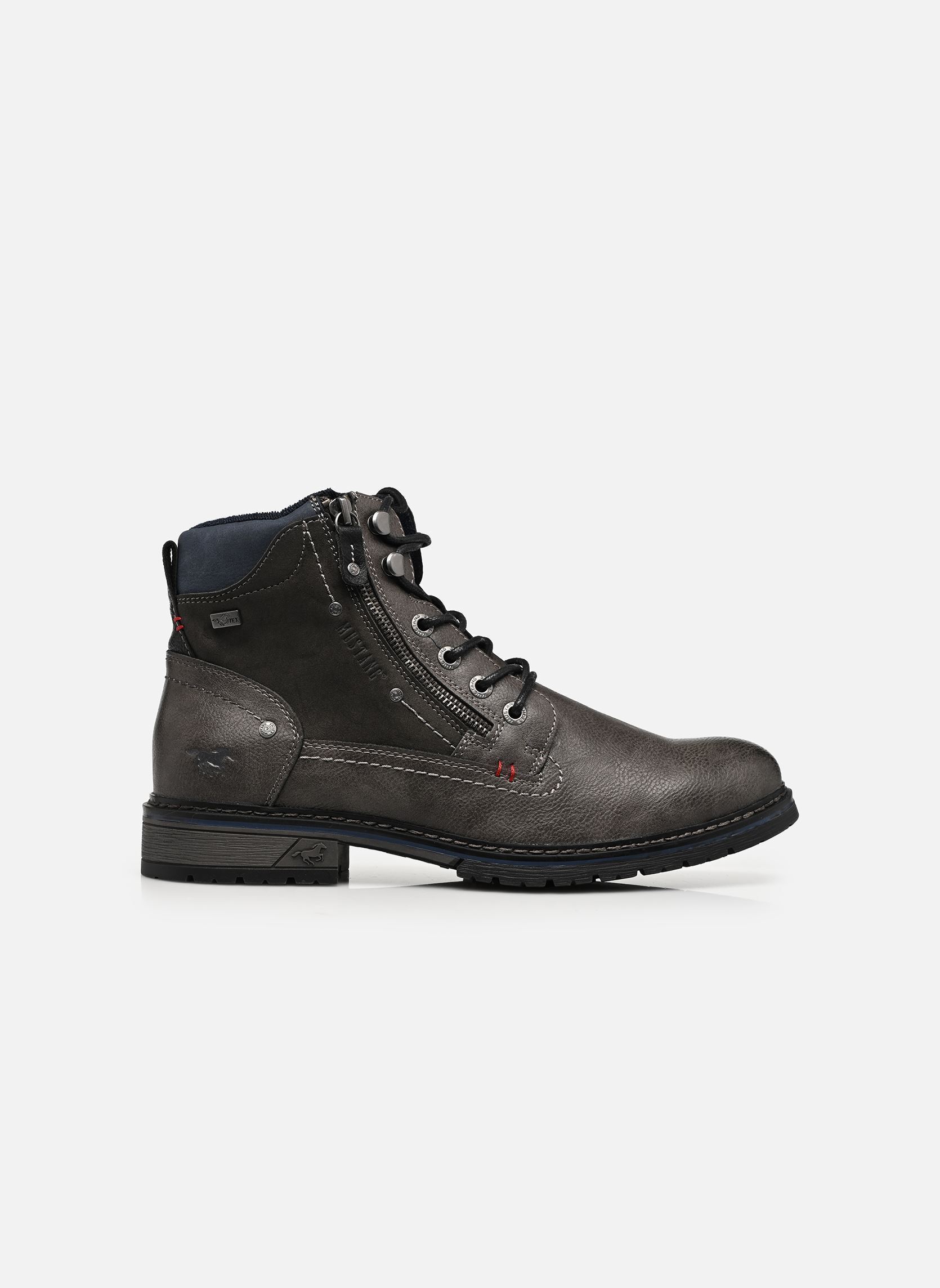 Bottines à lacets 15M0031006 homme gris Mustang shoes Bottines à lacets 15M0031006 homme gris GREY