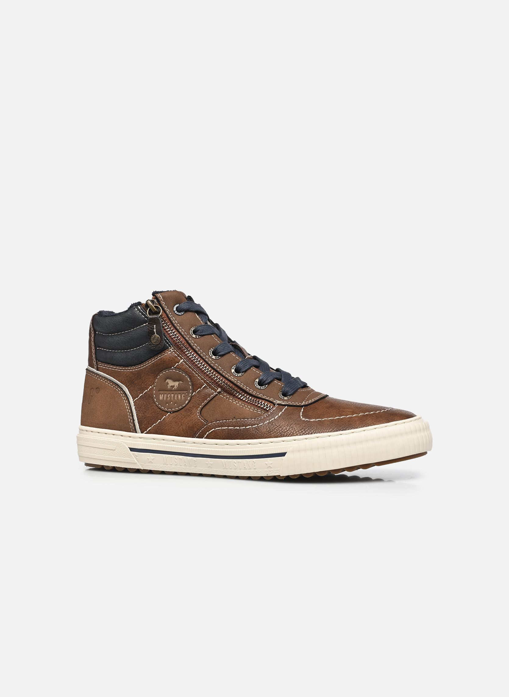 Baskets basses 15M0041004 homme marron Mustang shoes Baskets basses 15M0041004 homme marron Rust