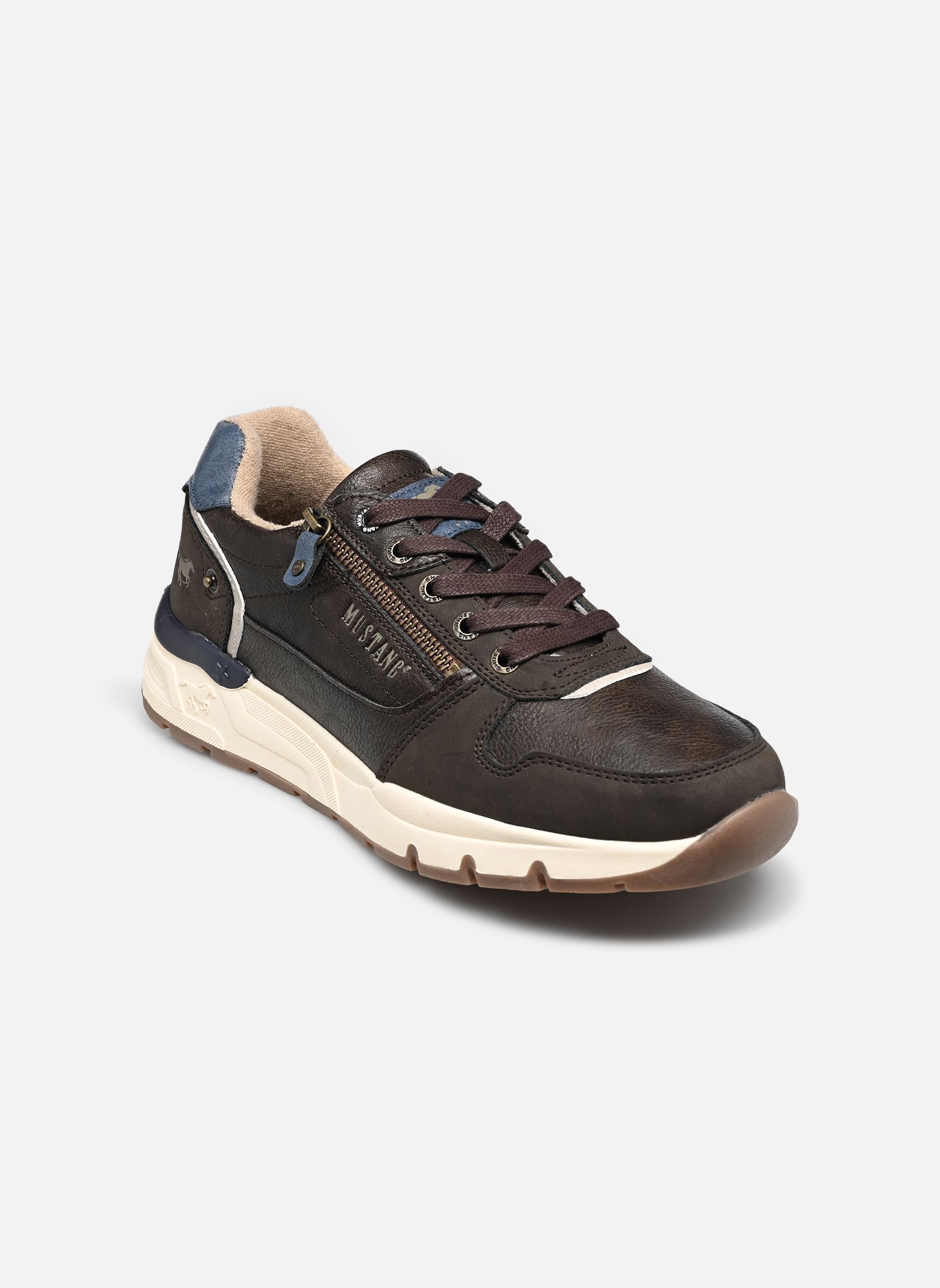 Baskets basses 15M0051001 homme marron Mustang shoes Baskets basses 15M0051001 homme marron MOKKA