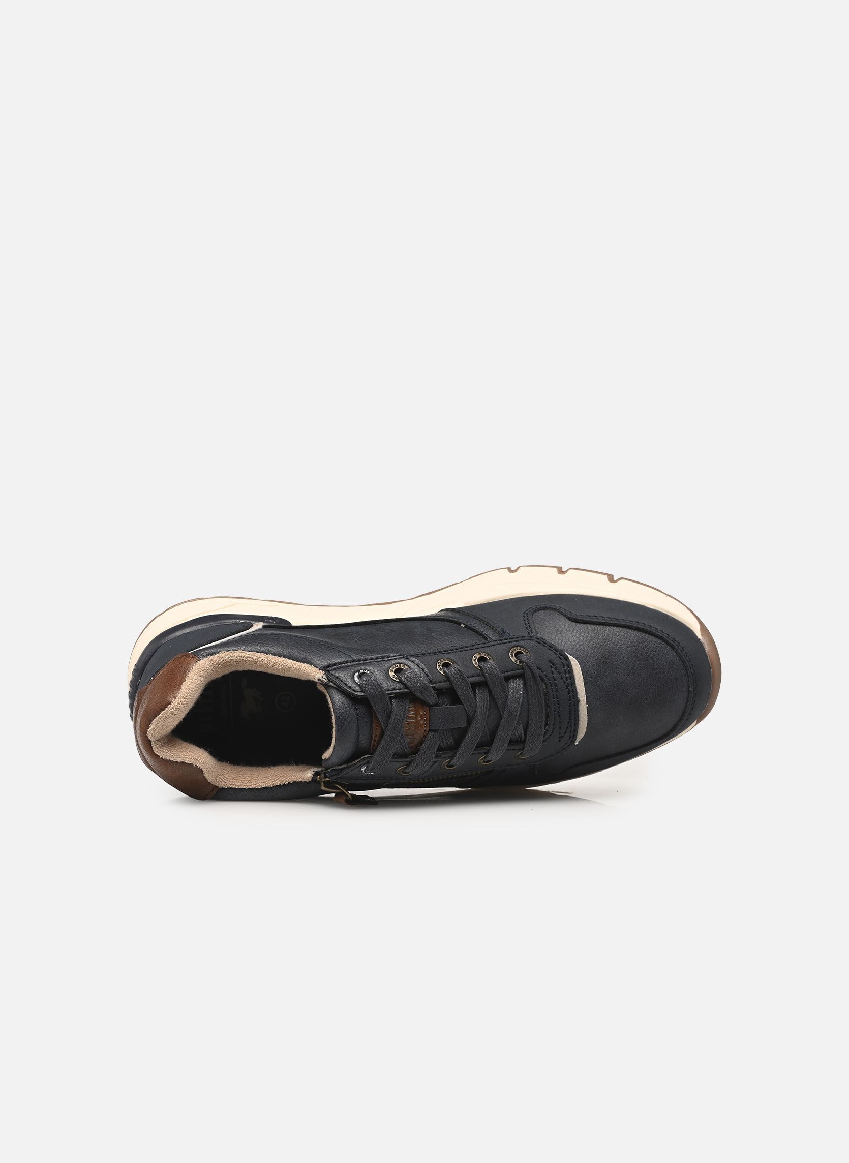Baskets basses 15M0051001 homme bleu Mustang shoes Baskets basses 15M0051001 homme bleu NAVY