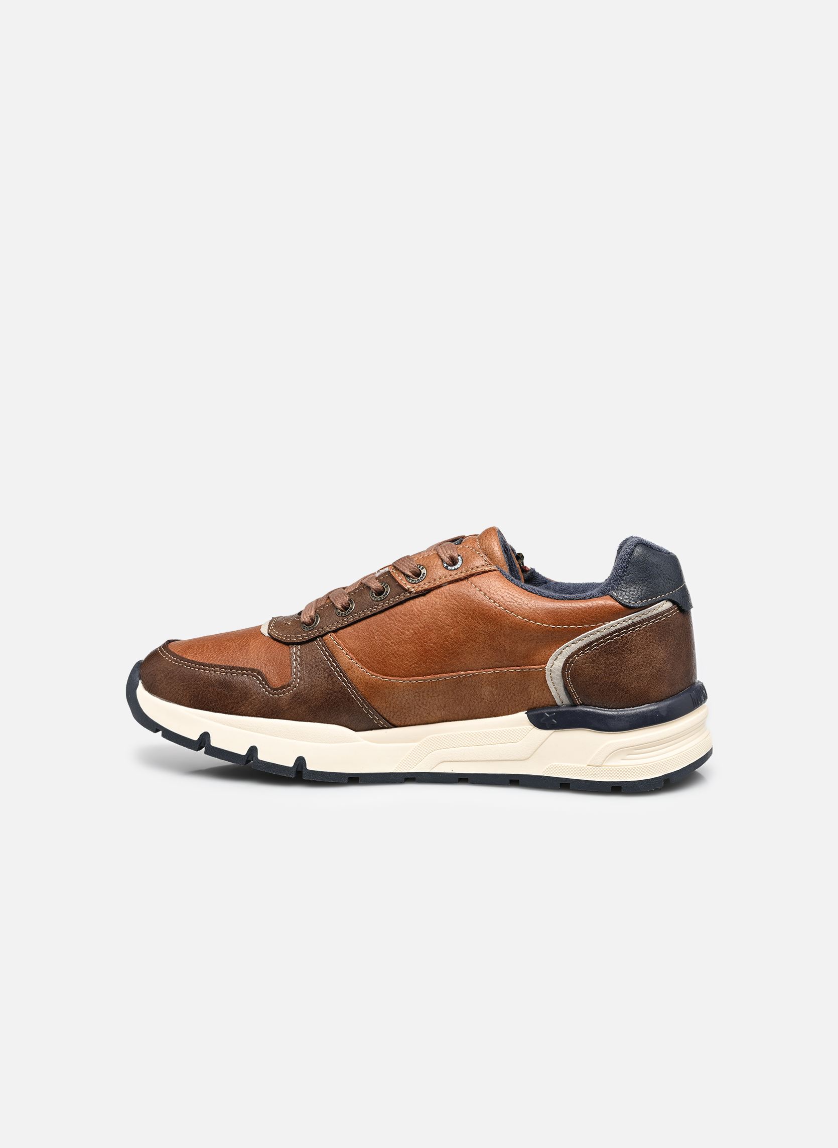 Lage sneakers 15M0051003 heren bruin Mustang shoes Lage sneakers 15M0051003 heren bruin Cognac