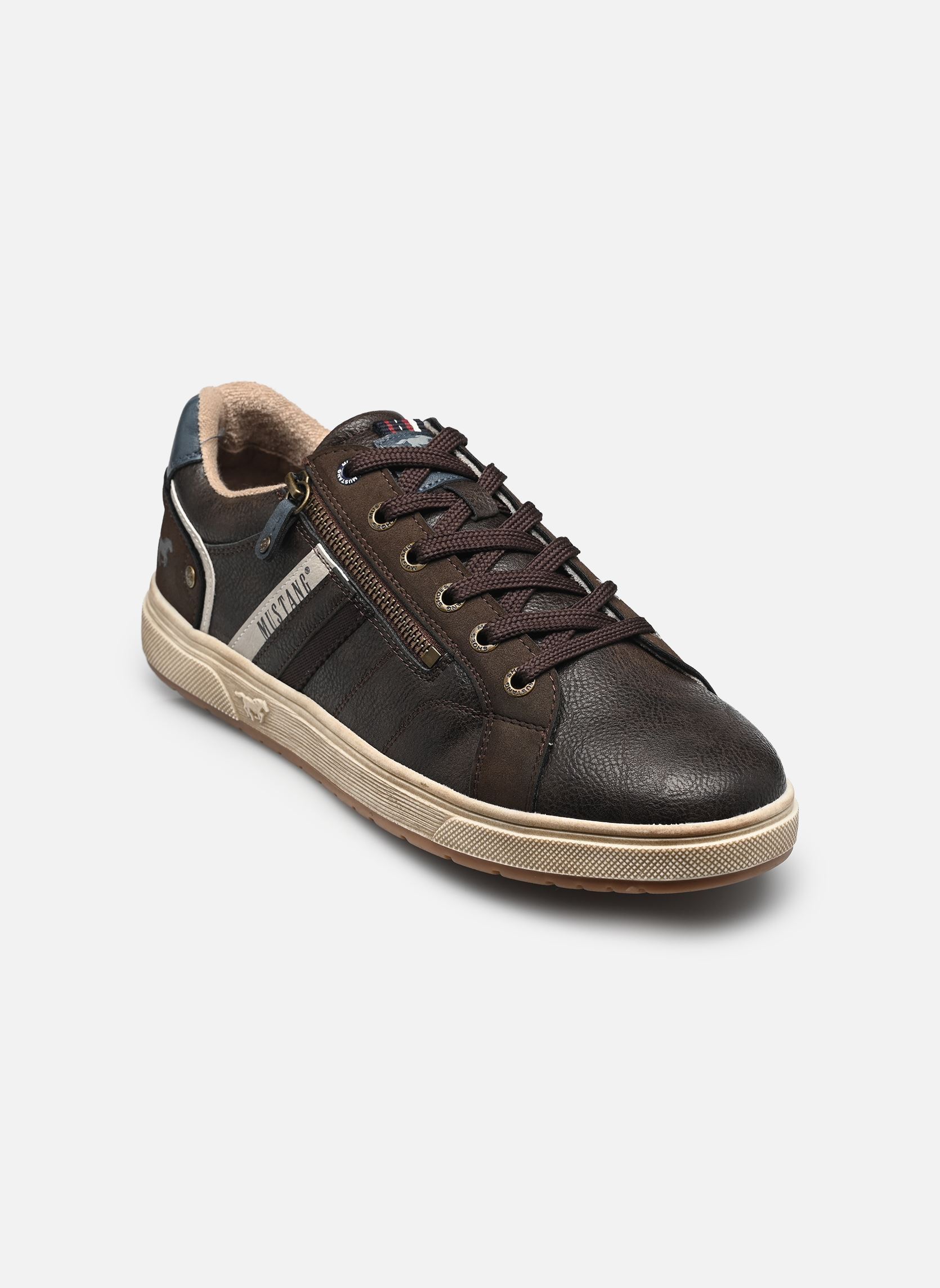 Baskets basses 15M0061002 homme marron Mustang shoes Baskets basses 15M0061002 homme marron Mokka