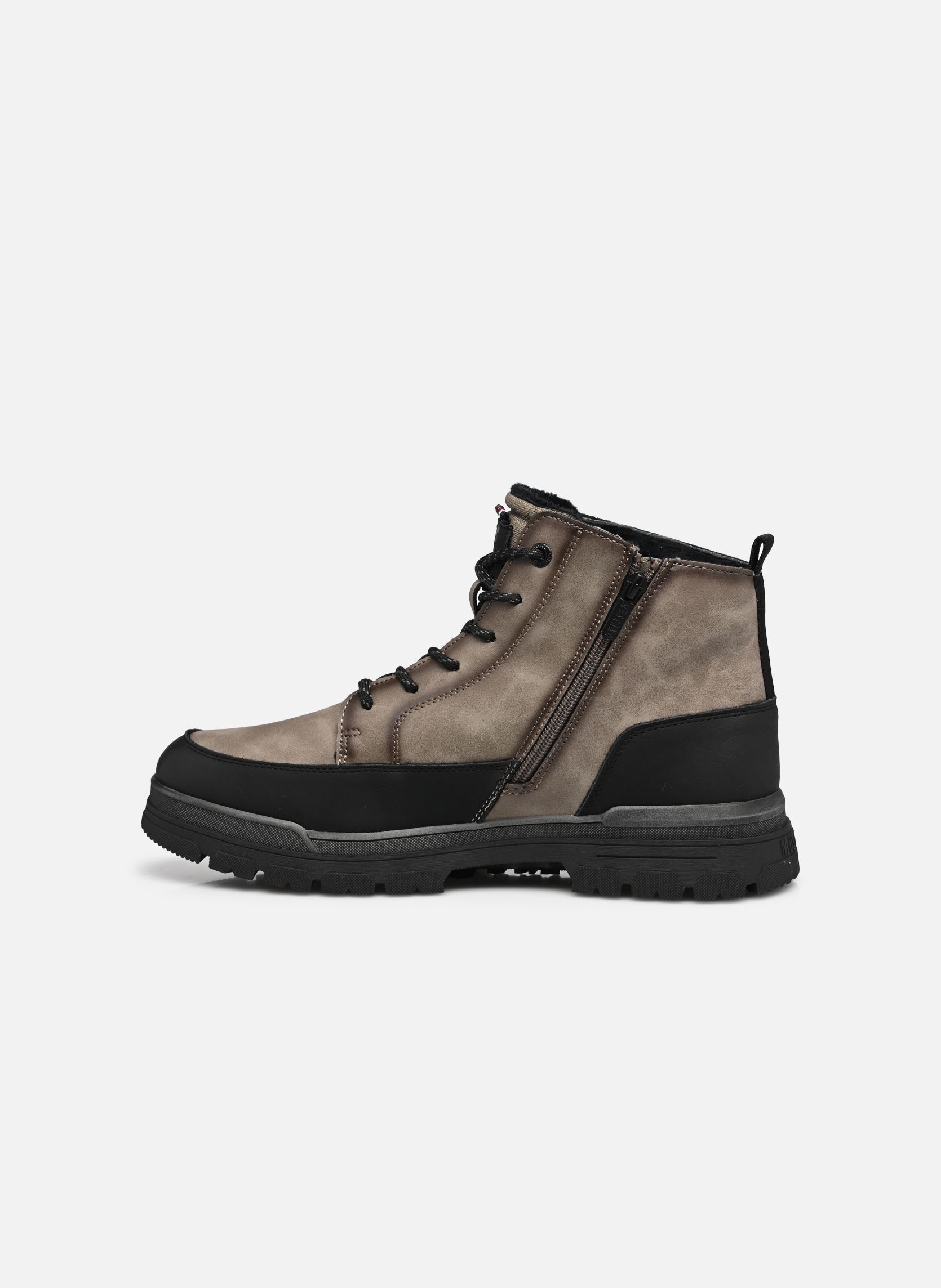 Bottines à lacets 15M0101004 homme gris Mustang shoes Bottines à lacets 15M0101004 homme gris MUD