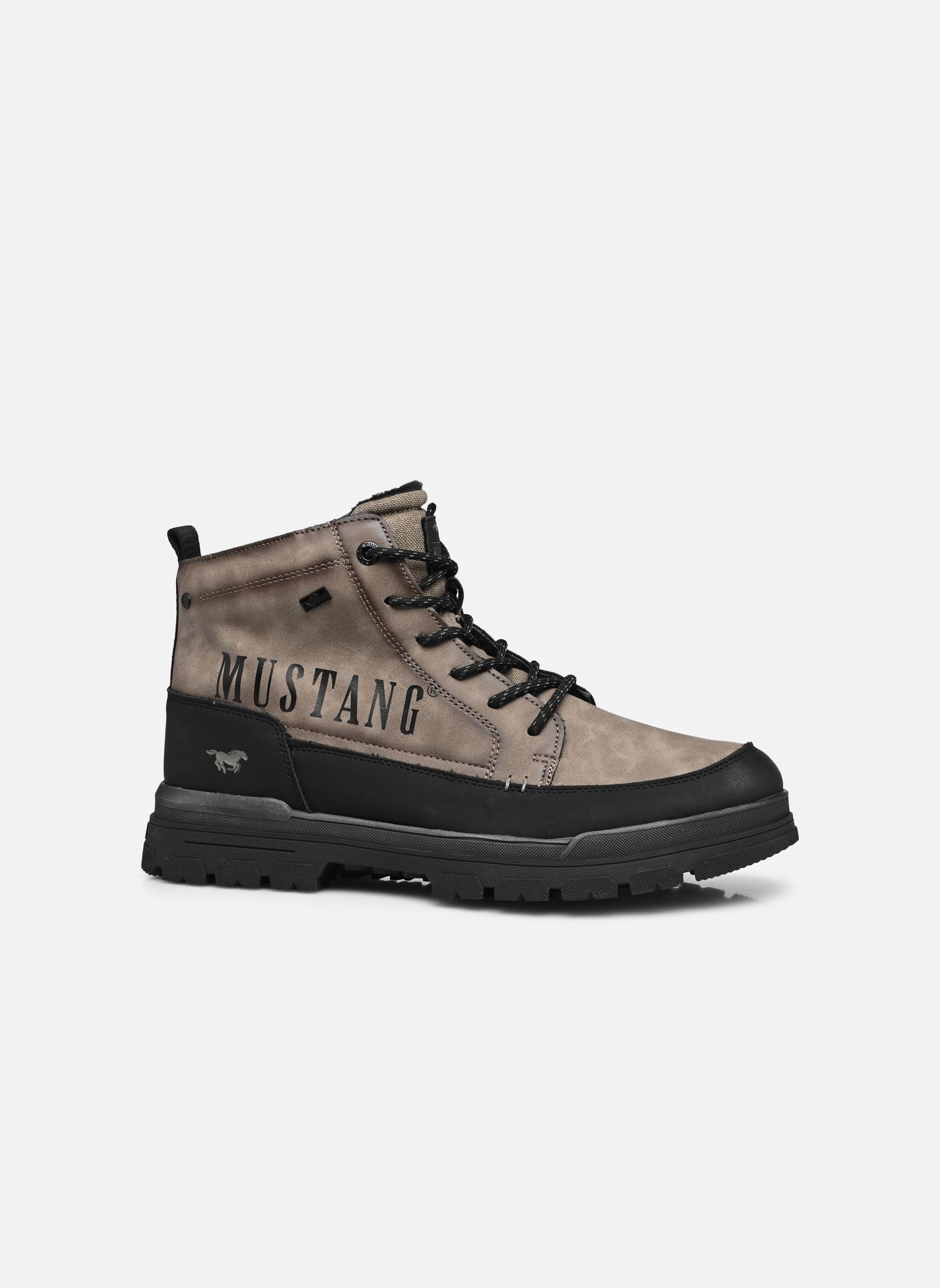 Bottines à lacets 15M0101004 homme gris Mustang shoes Bottines à lacets 15M0101004 homme gris MUD
