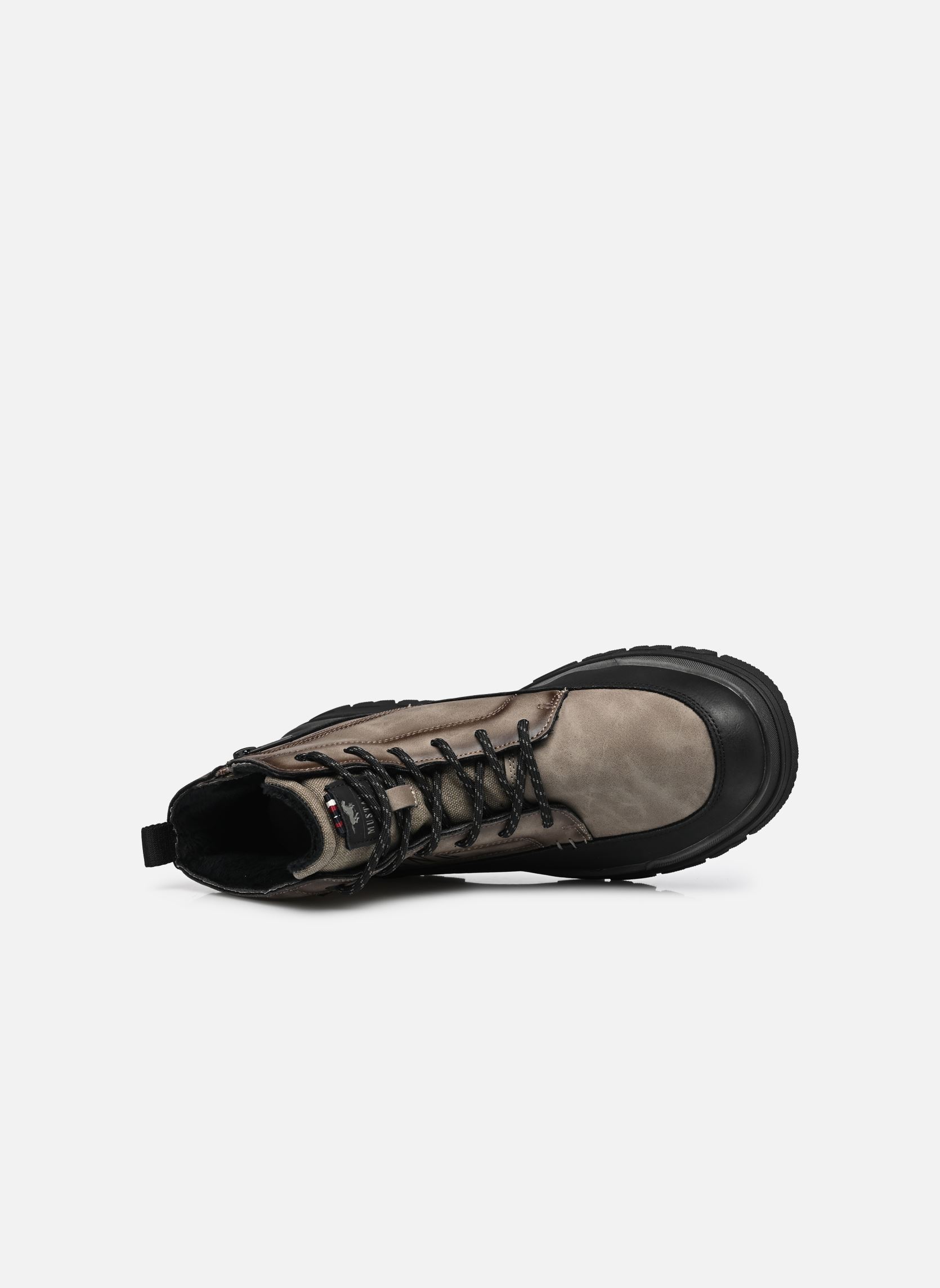 Bottines à lacets 15M0101004 homme gris Mustang shoes Bottines à lacets 15M0101004 homme gris MUD