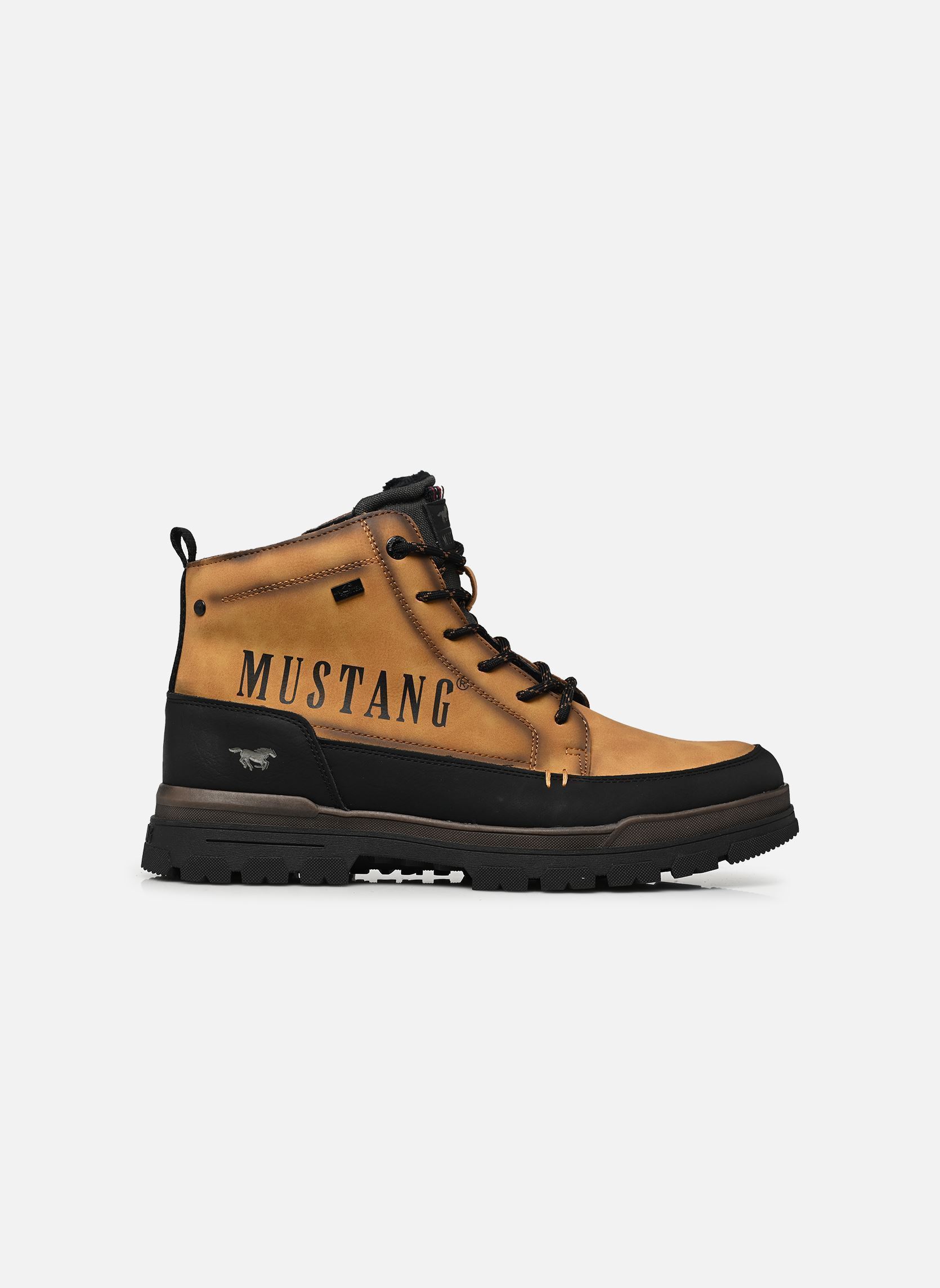 Bottines à lacets 15M0101004 homme marron Mustang shoes Bottines à lacets 15M0101004 homme marron CAMEL