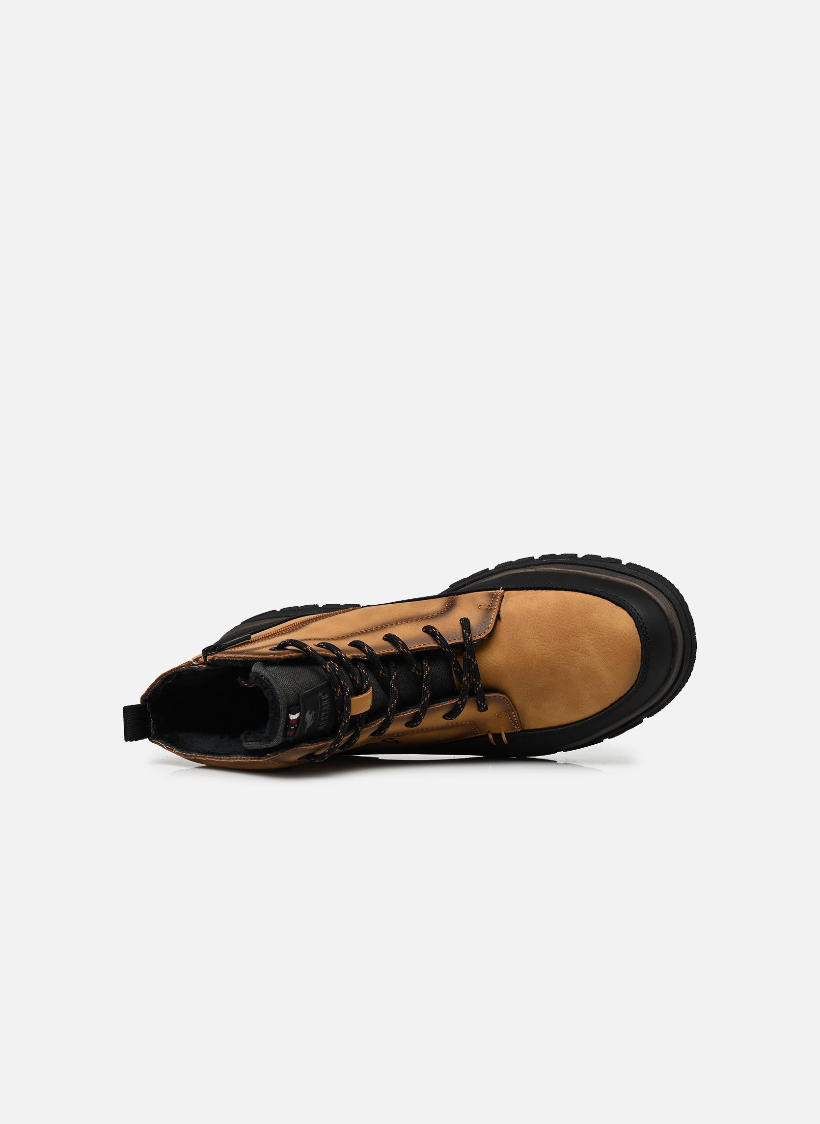 Bottines à lacets 15M0101004 homme marron Mustang shoes Bottines à lacets 15M0101004 homme marron CAMEL