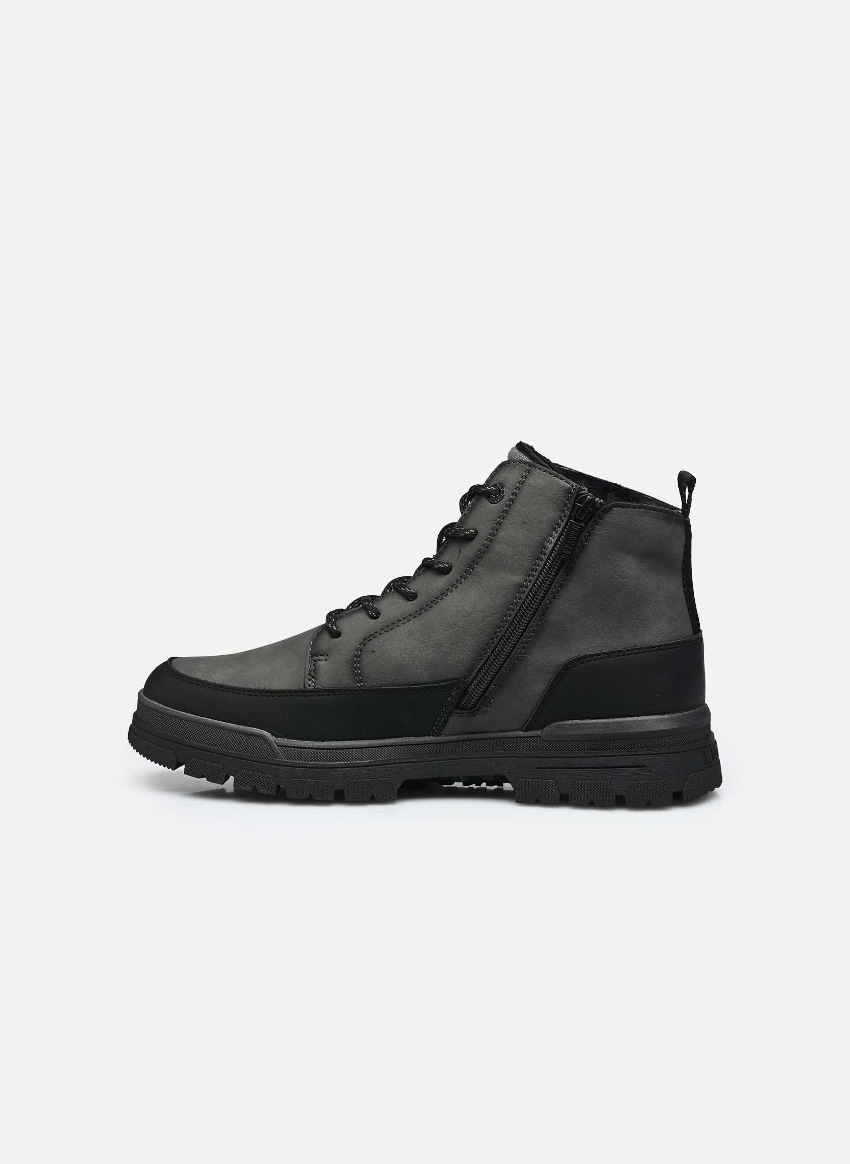 Veterlaarsjes 15M0101004 heren grijs Mustang shoes Veterlaarsjes 15M0101004 heren grijs GREY