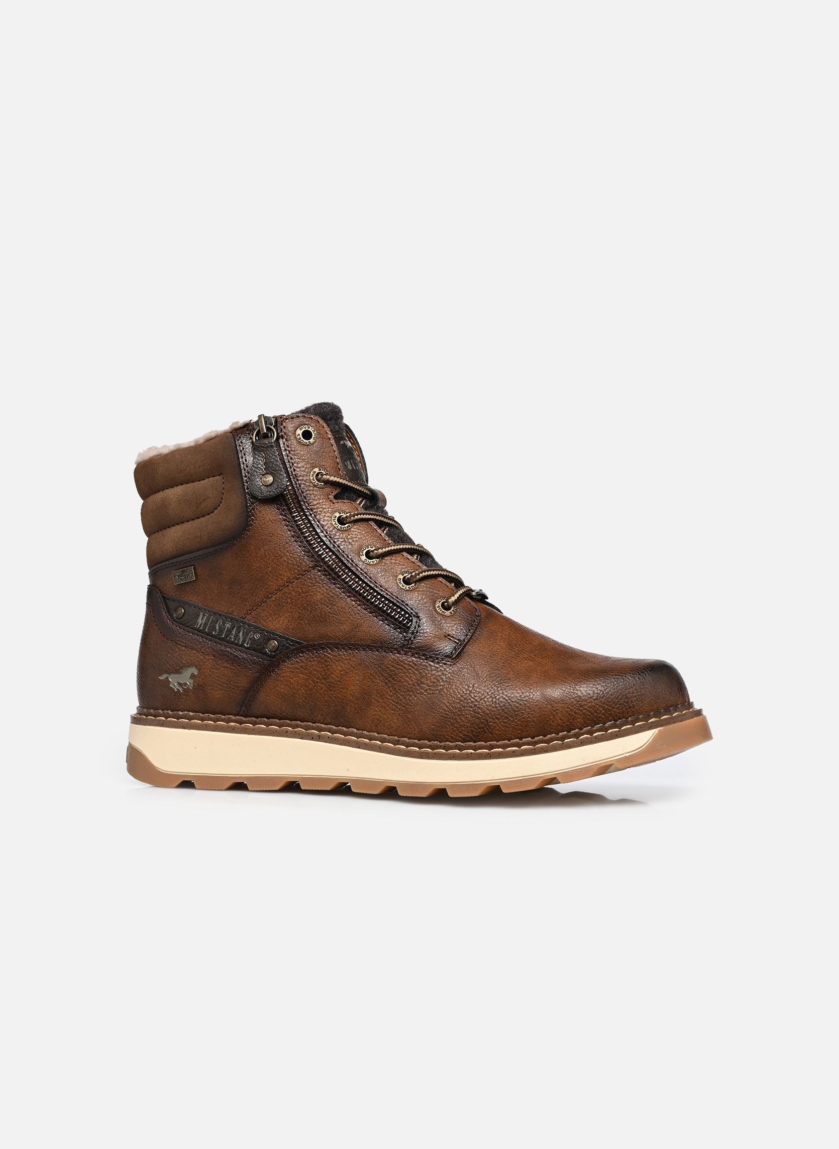 Bottines à lacets 15M0131003 homme marron Mustang shoes Bottines à lacets 15M0131003 homme marron Brown