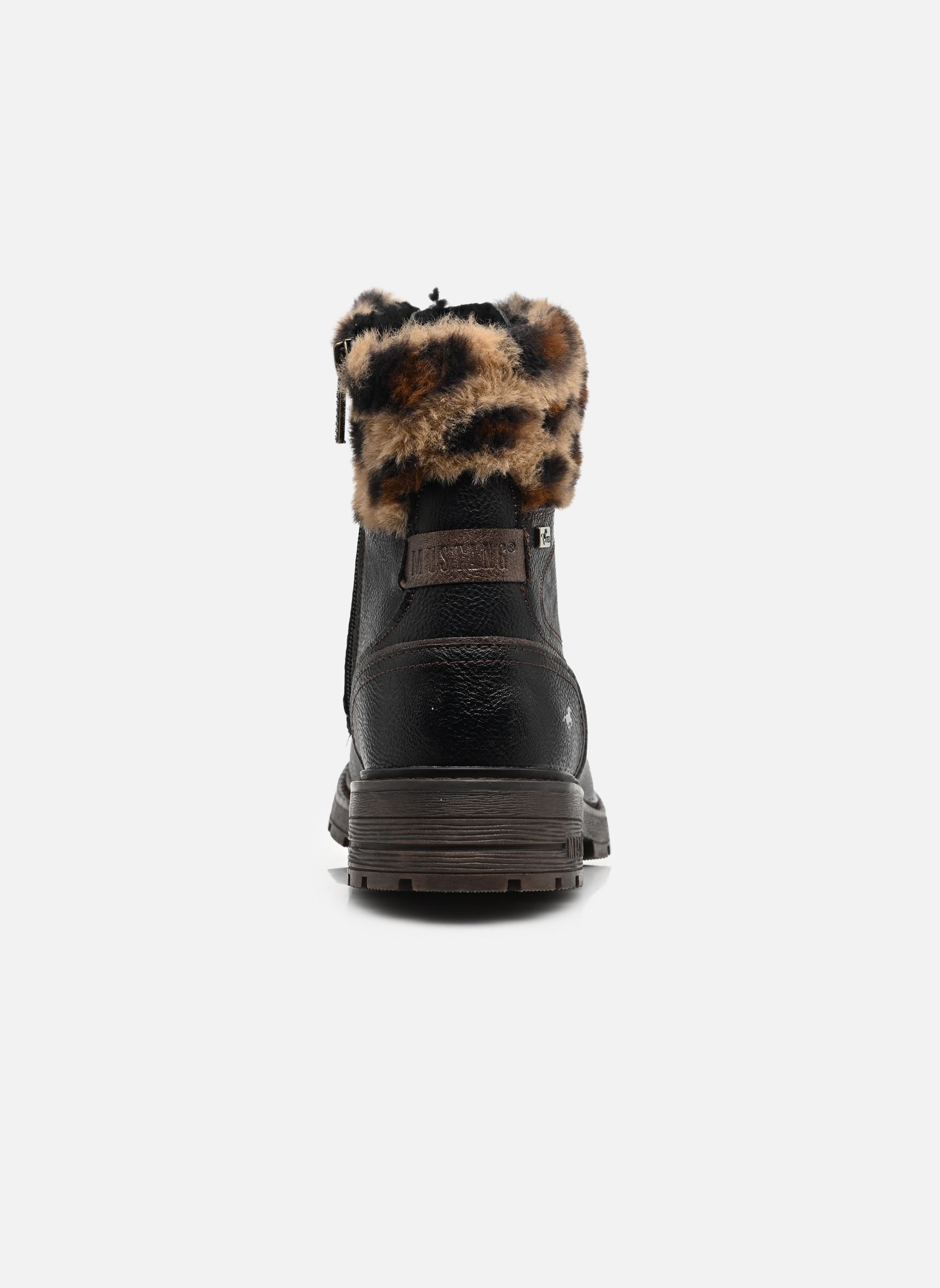 Veterlaarsjes 15M0022005 dames zwart Mustang shoes Veterlaarsjes 15M0022005 dames zwart BLACK