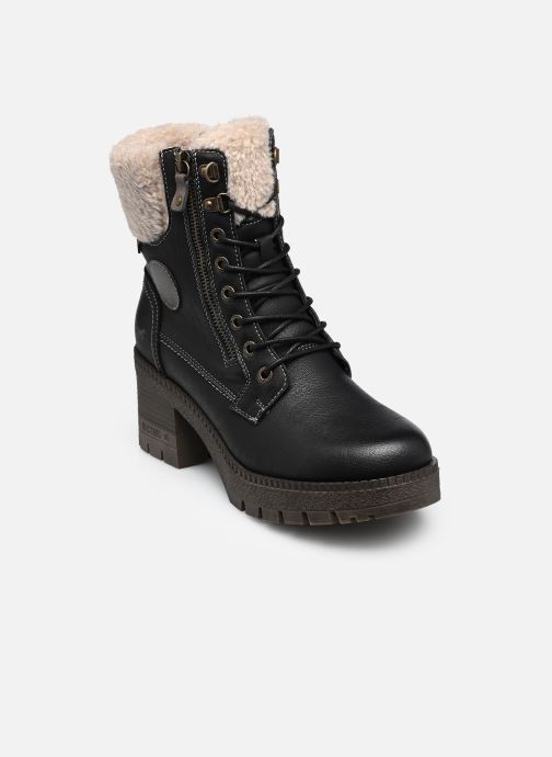 Mustang shoes Bottines à lacets 15M0032002 femme noir