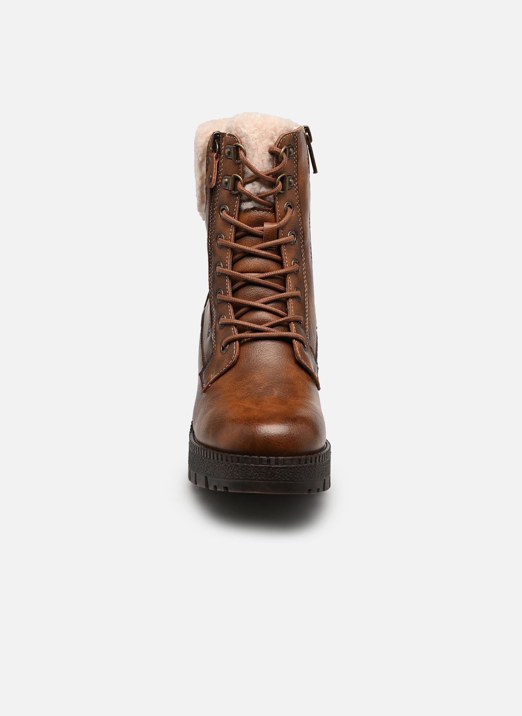 Geschnürte Stiefeletten 15M0032002 damen braun Mustang shoes Geschnürte Stiefeletten 15M0032002 damen braun Brown