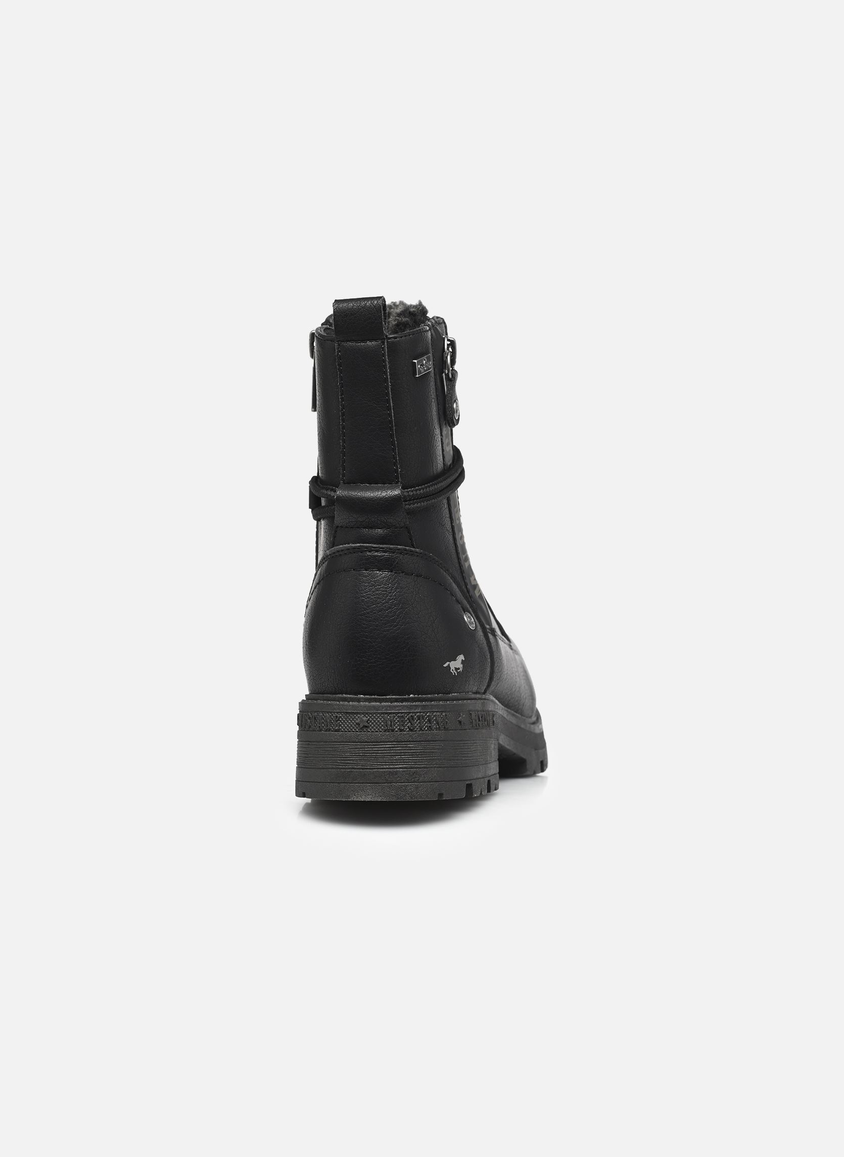 Geschnürte Stiefeletten 15M0042003 damen schwarz Mustang shoes Geschnürte Stiefeletten 15M0042003 damen schwarz BLACK