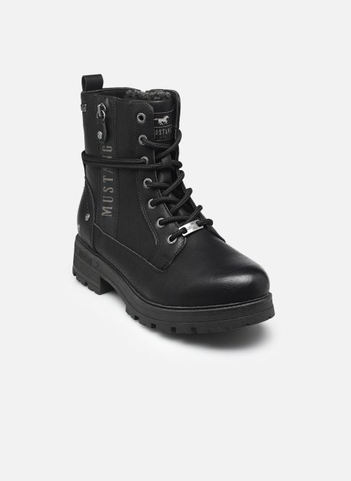 Mustang shoes Geschnürte Stiefeletten 15M0042003 damen schwarz