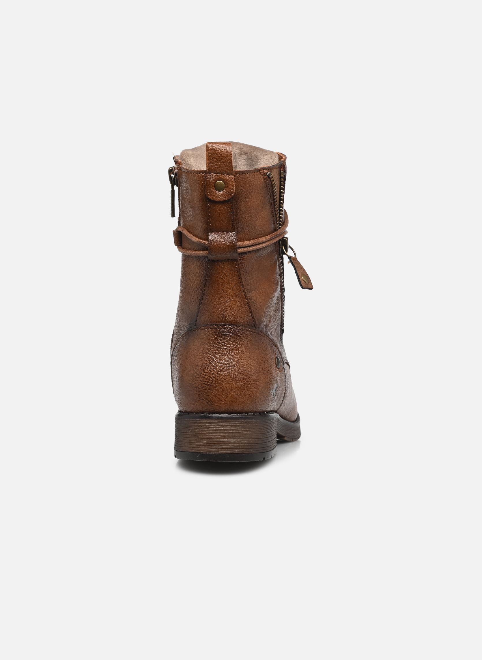 Bottines à lacets 15M0052001 femme marron Mustang shoes Bottines à lacets 15M0052001 femme marron COGNAC