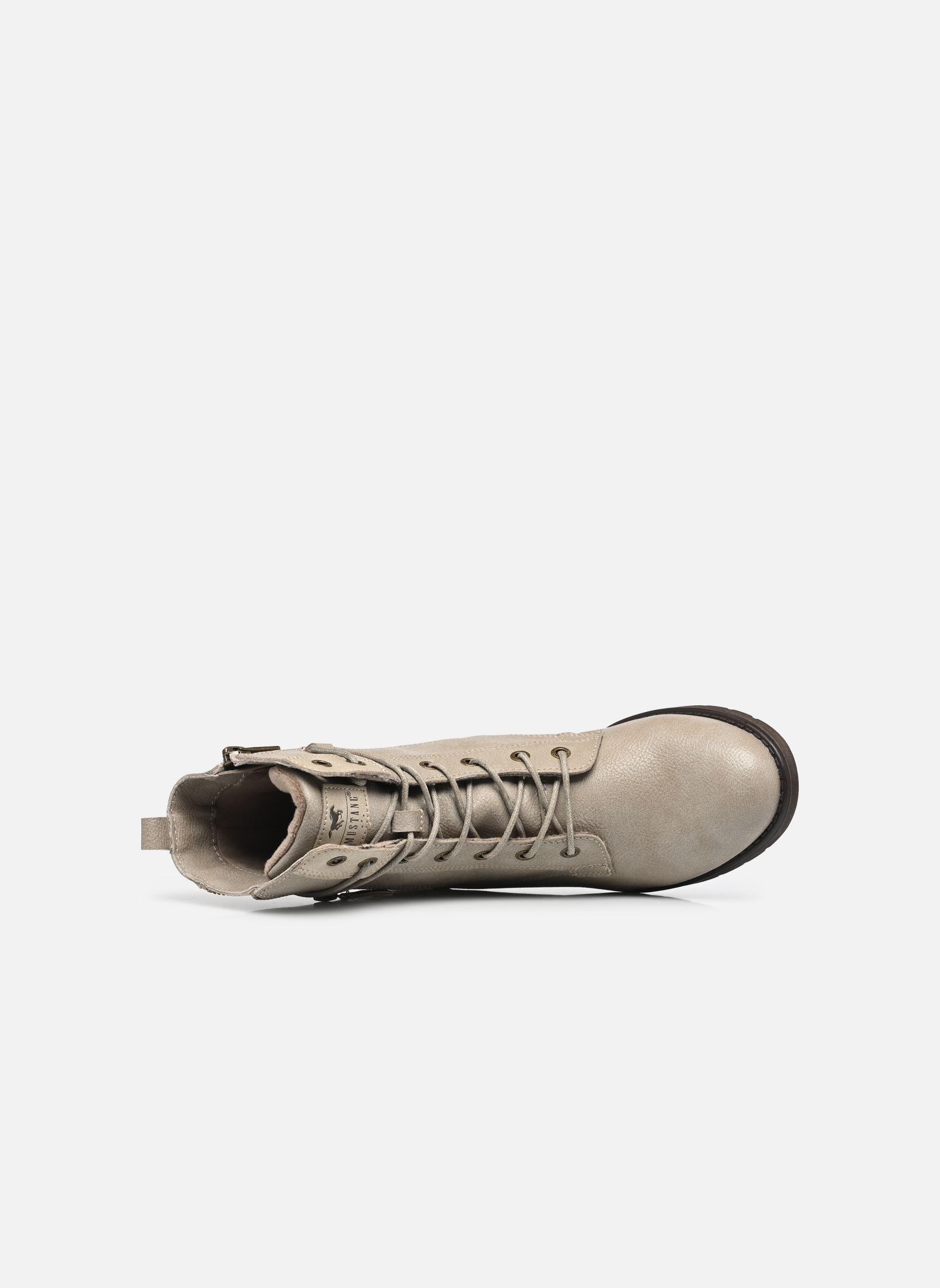 Geschnürte Stiefeletten 15M0052001 damen weiß Mustang shoes Geschnürte Stiefeletten 15M0052001 damen weiß OFFWHITE
