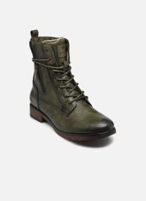 Bottines à lacets 15M0052001 femme marron