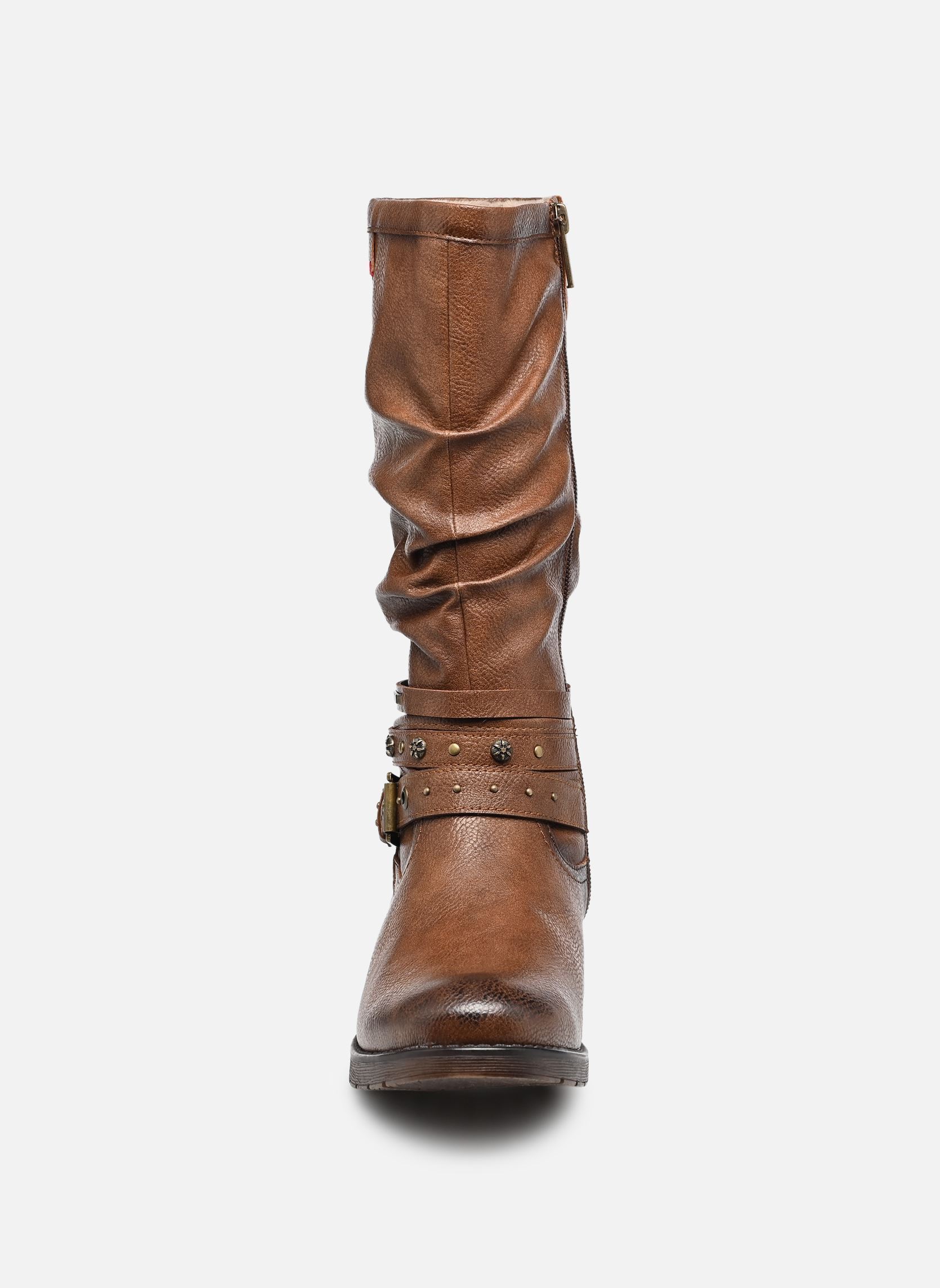 Laarzen 15M0052003 dames bruin Mustang shoes Laarzen 15M0052003 dames bruin Cognac