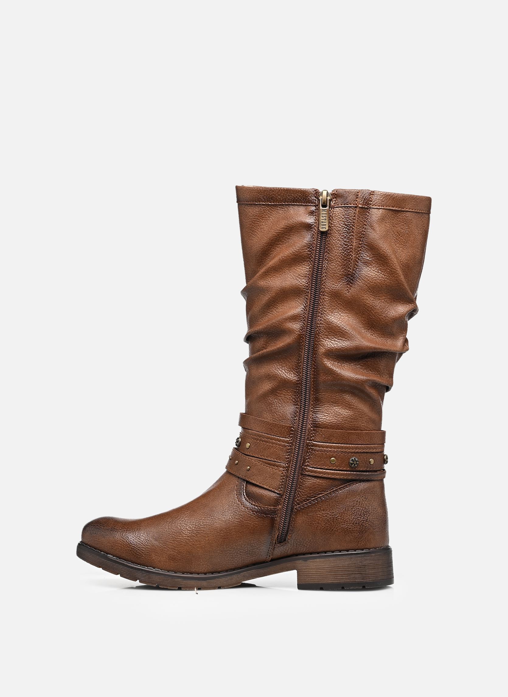 Laarzen 15M0052003 dames bruin Mustang shoes Laarzen 15M0052003 dames bruin Cognac