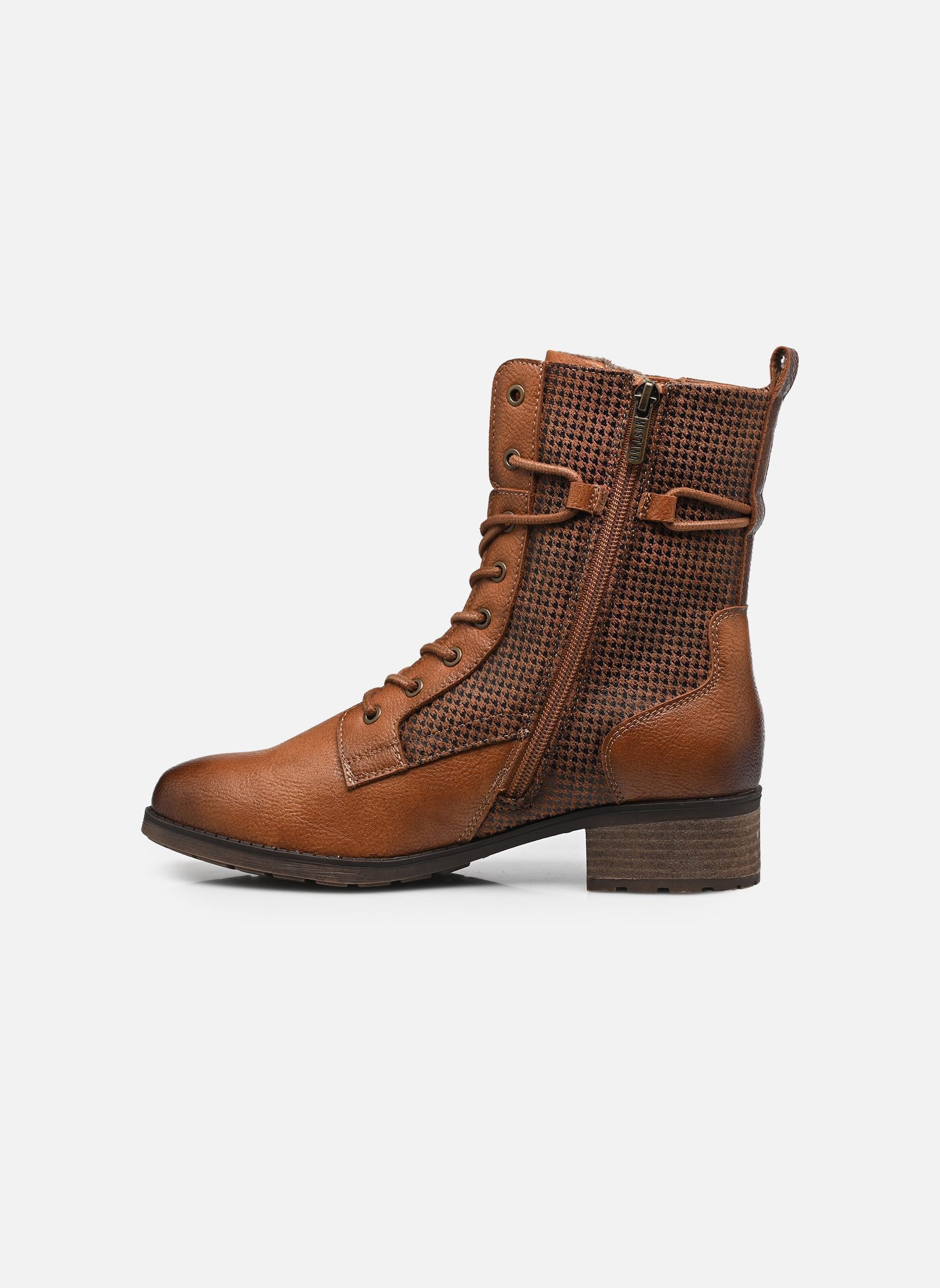 Geschnürte Stiefeletten 15M0062001 damen braun Mustang shoes Geschnürte Stiefeletten 15M0062001 damen braun Cognac
