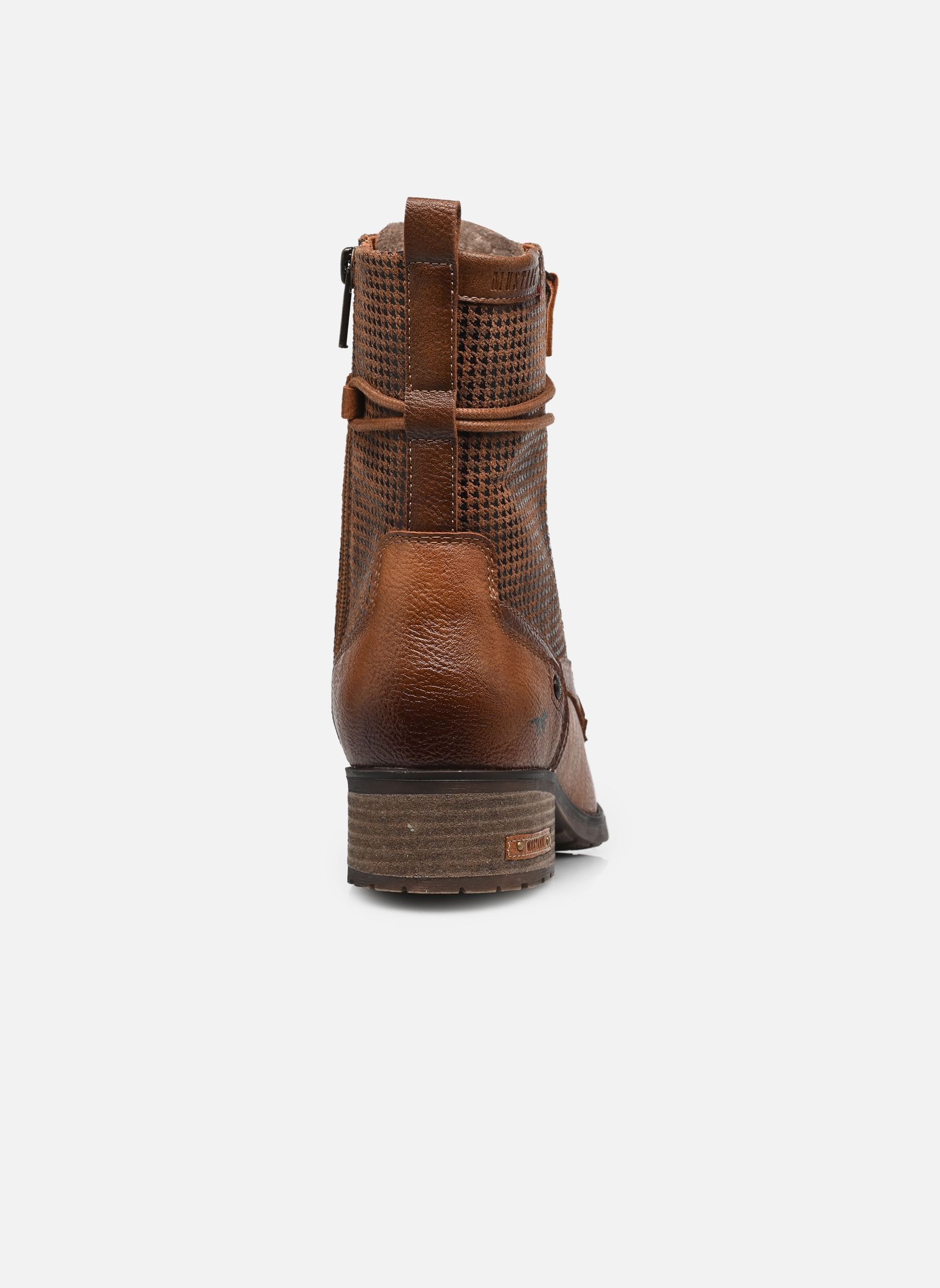 Geschnürte Stiefeletten 15M0062001 damen braun Mustang shoes Geschnürte Stiefeletten 15M0062001 damen braun Cognac