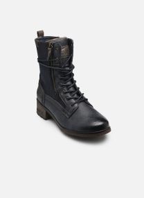 Bottines à lacets 15M0062001 femme bleu