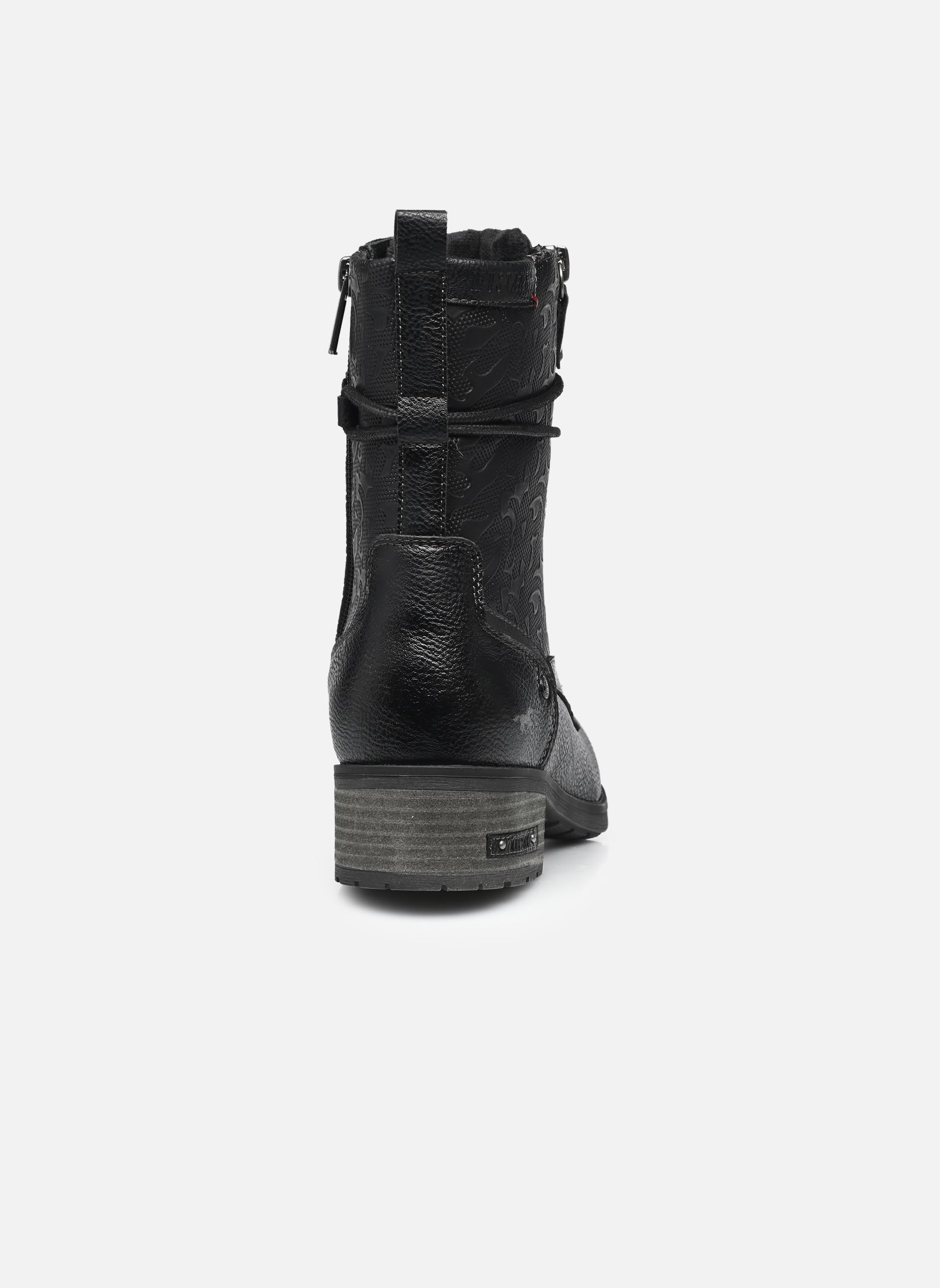 Bottines à lacets 15M0062002 femme noir Mustang shoes Bottines à lacets 15M0062002 femme noir BLACK